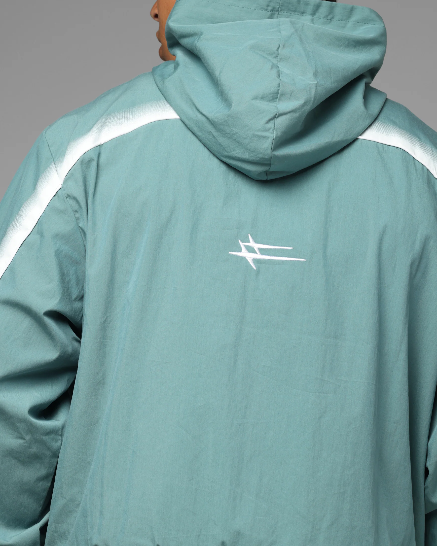 Loiter Spray Day Track Jacket Teal - Image 6