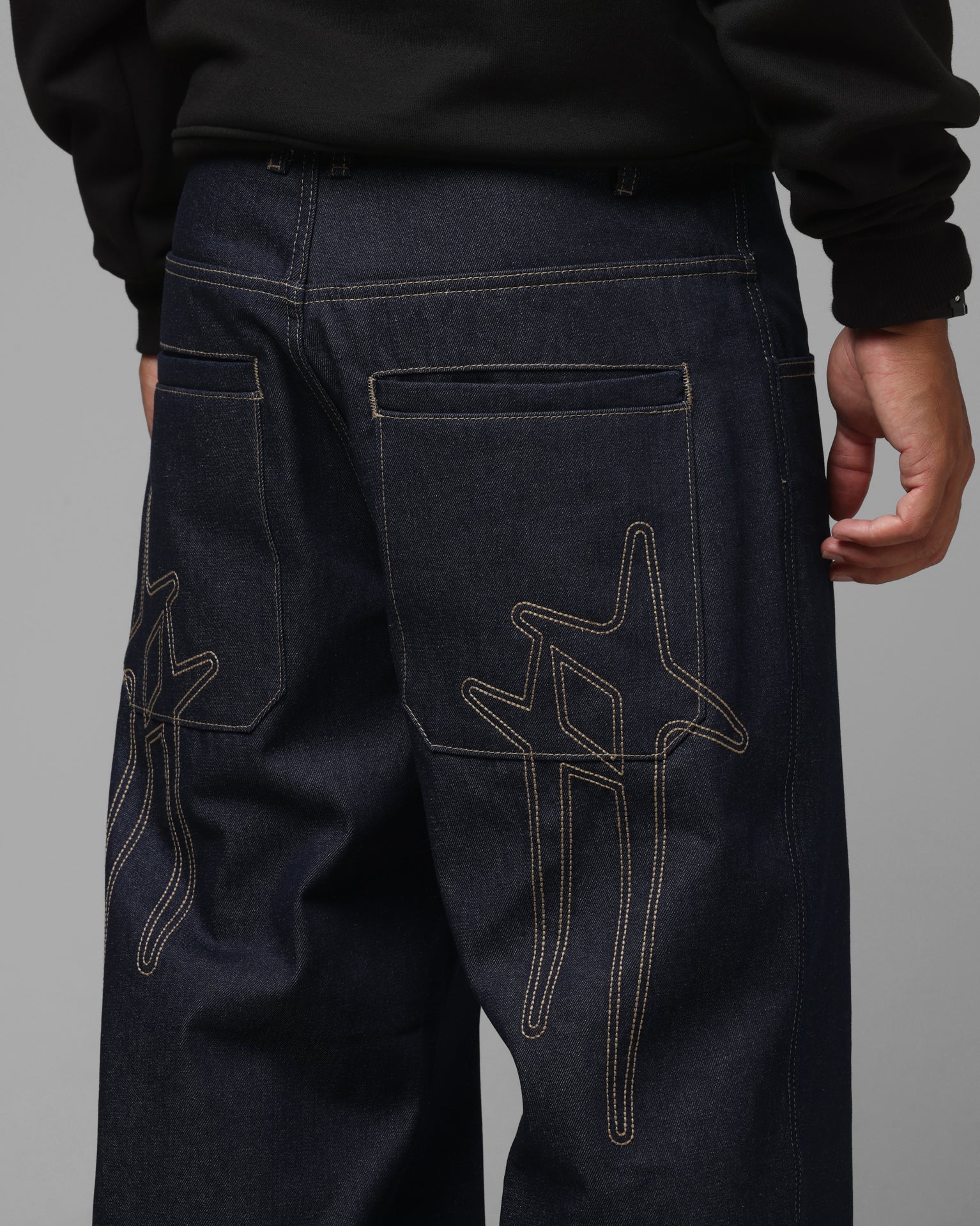 Loiter Star Born Jeans Raw Indigo - Image 3
