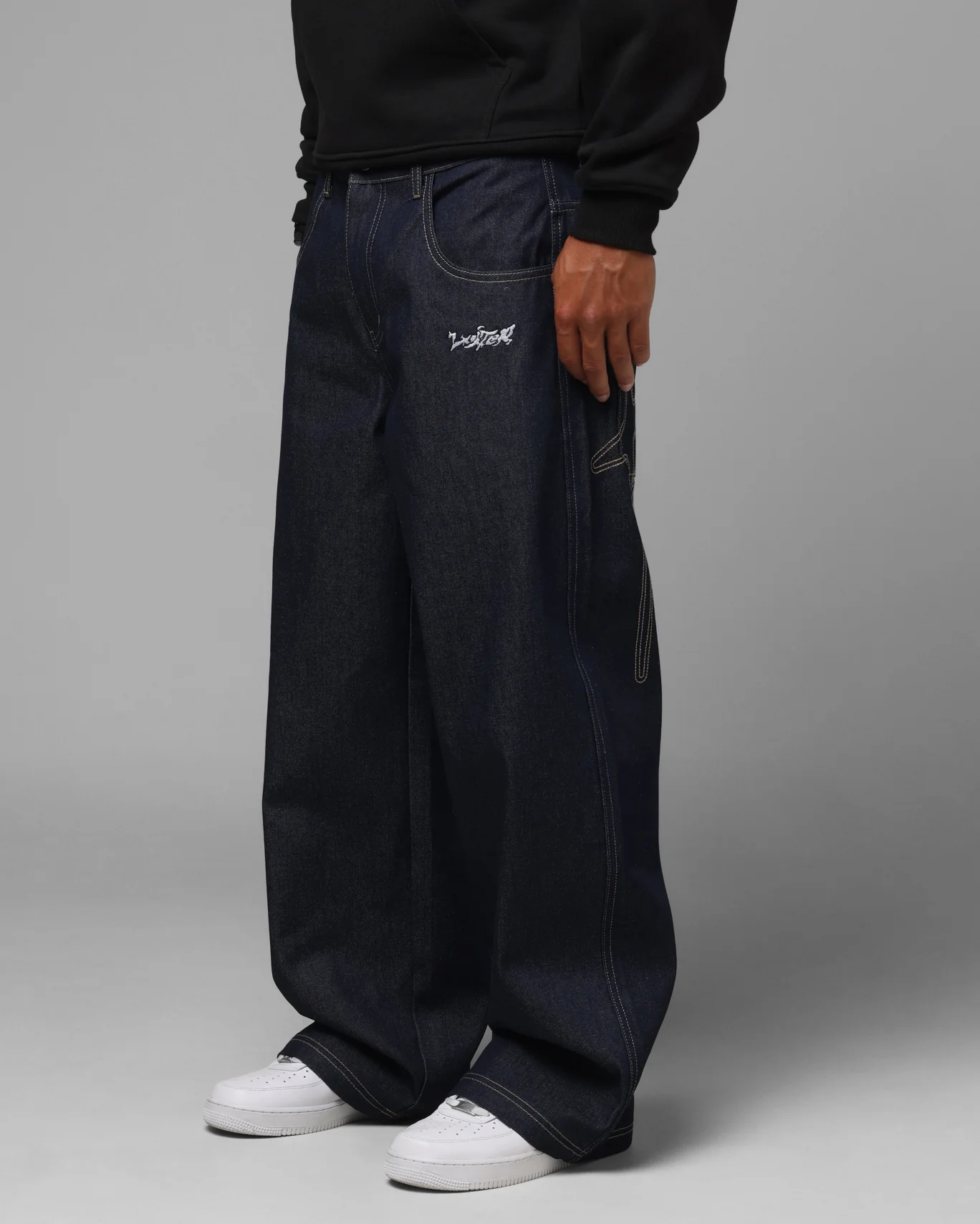 Loiter Star Born Jeans Raw Indigo - Image 5