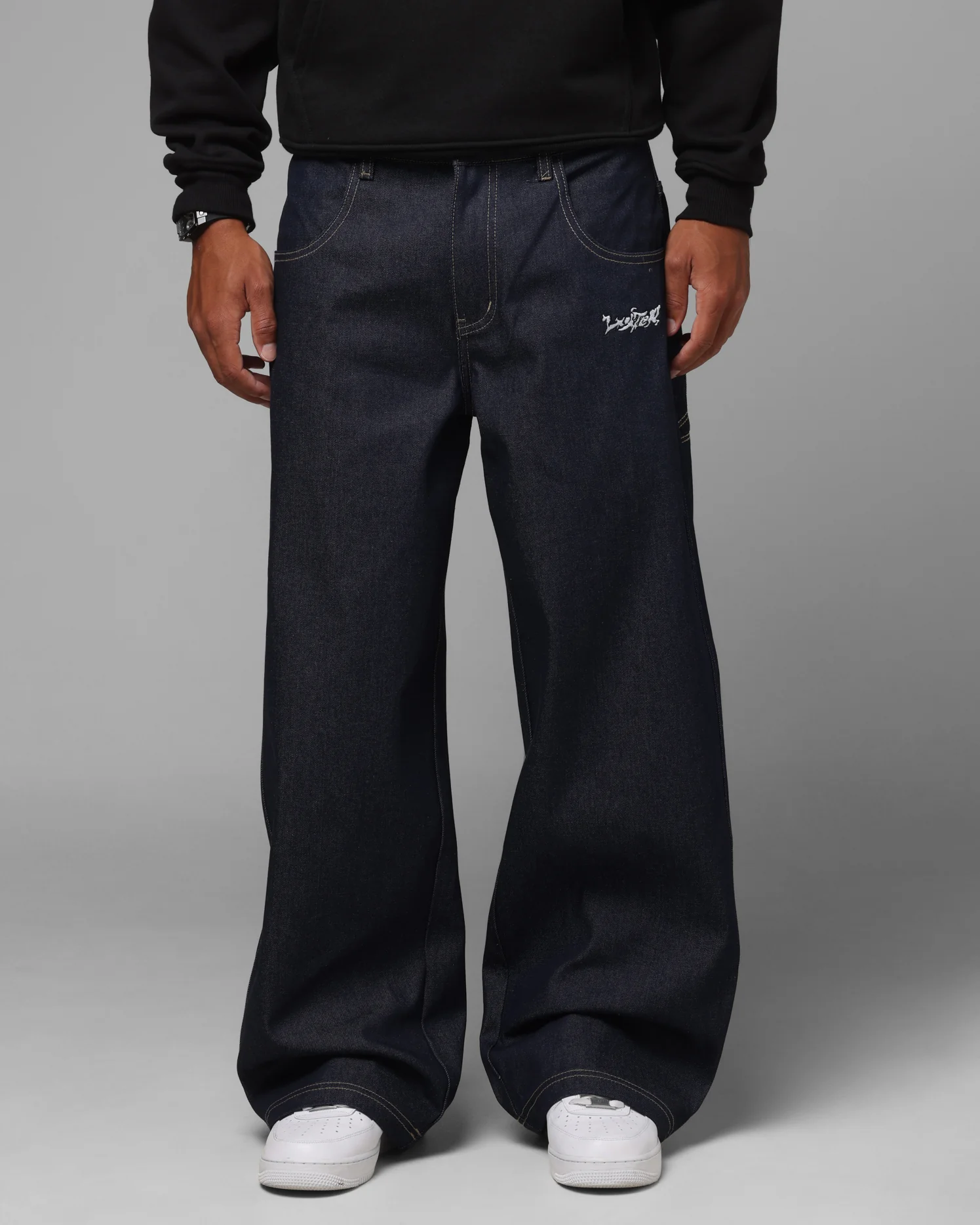 Loiter Star Born Jeans Raw Indigo - Image 6