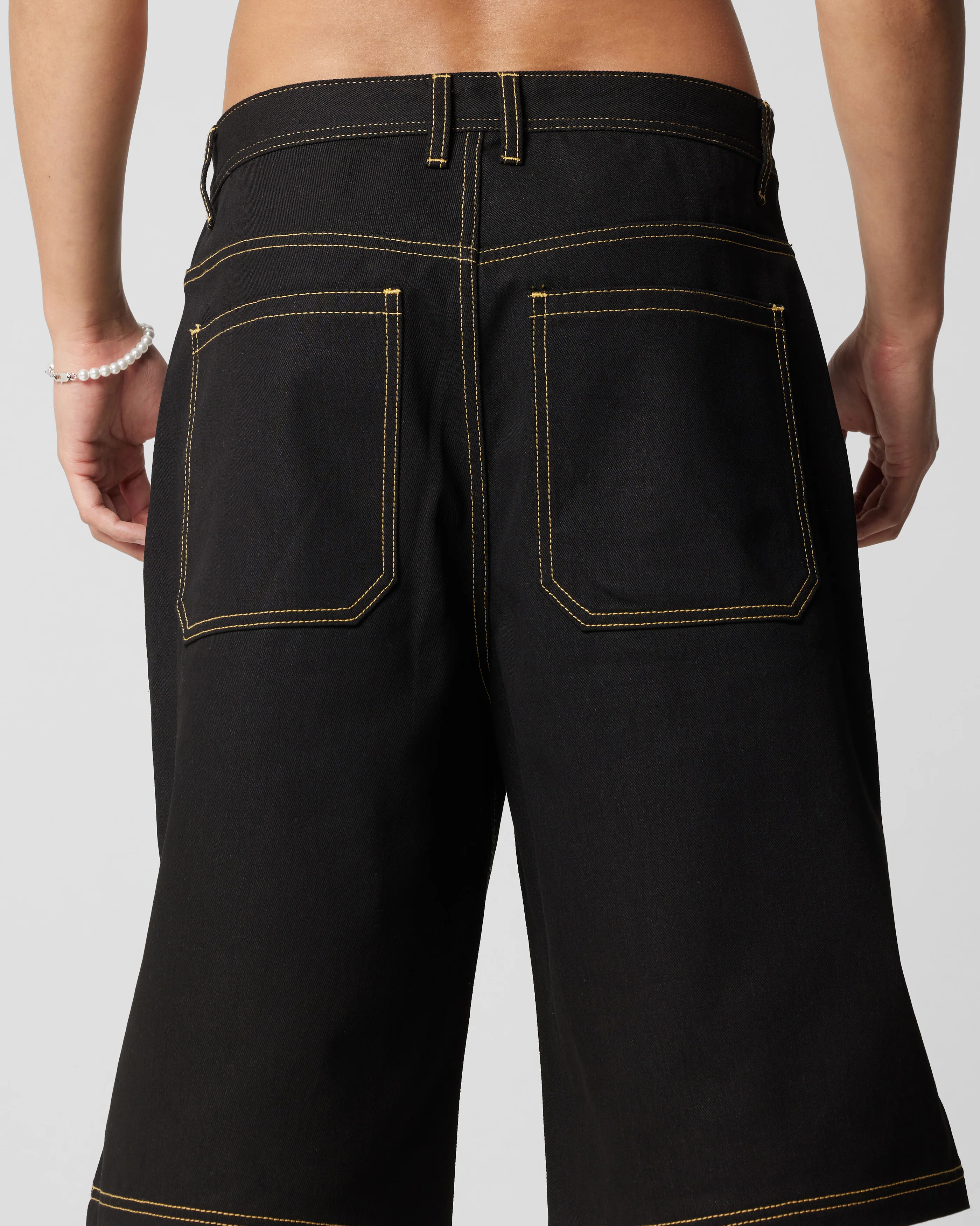 Loiter Star Child Jorts Black - Image 8
