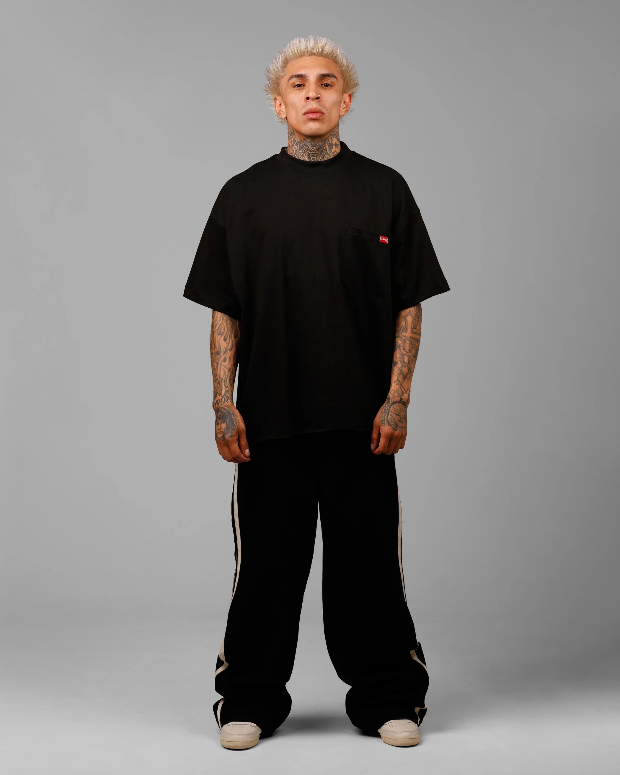 Star Child Pocket T-Shirt Black - Image 3