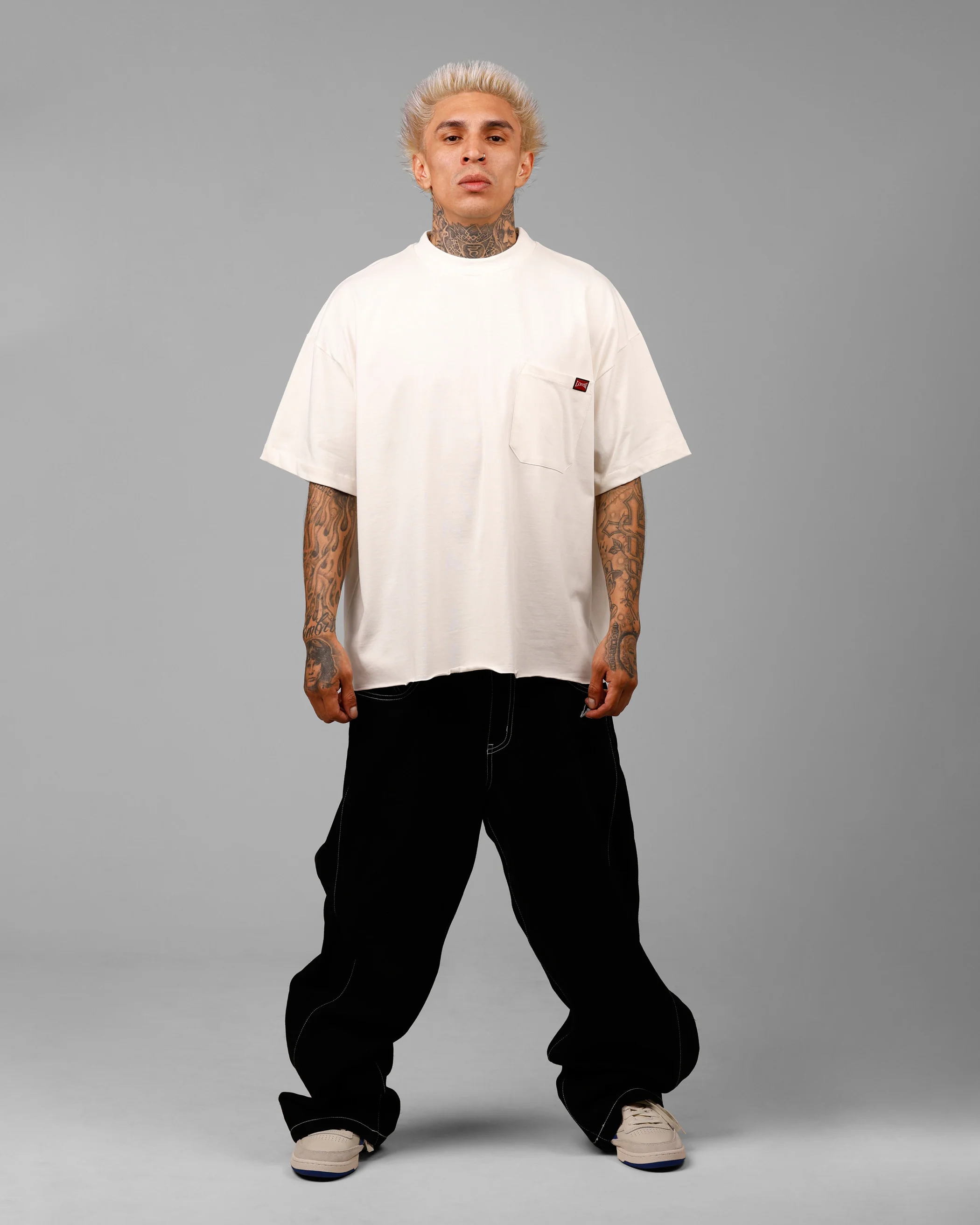 Star Child Pocket T-Shirt Off White - Image 2