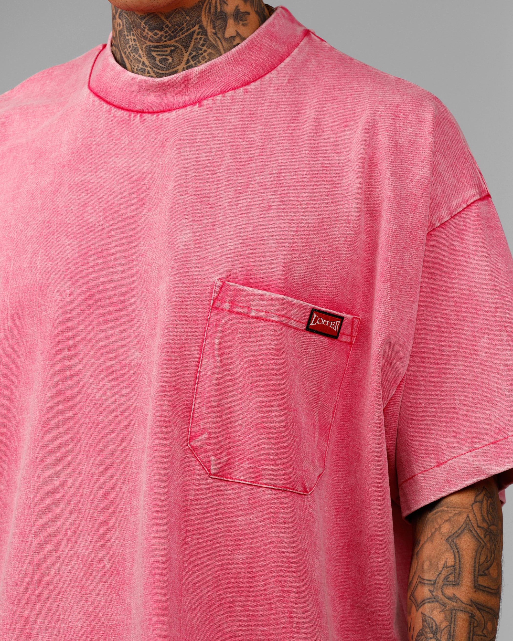 Star Child Pocket T-Shirt Pink - Image 6