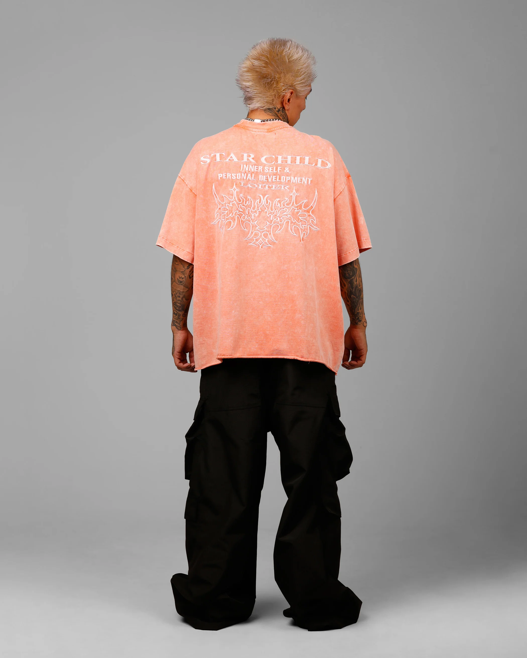 Star Child Pocket T-Shirt Sunset - Image 4