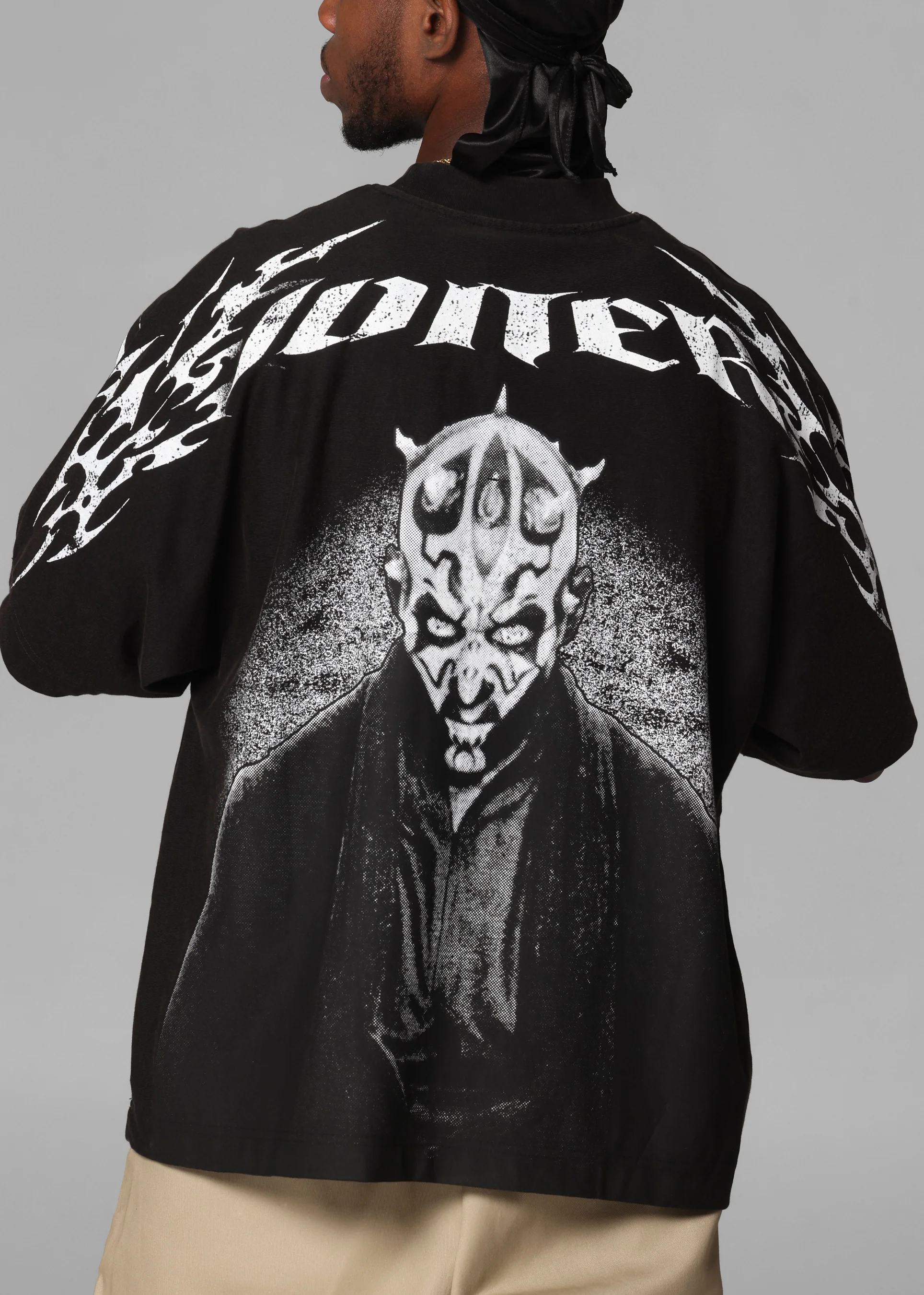 Star Wars Maul Vintage T-Shirt Black - Image 7