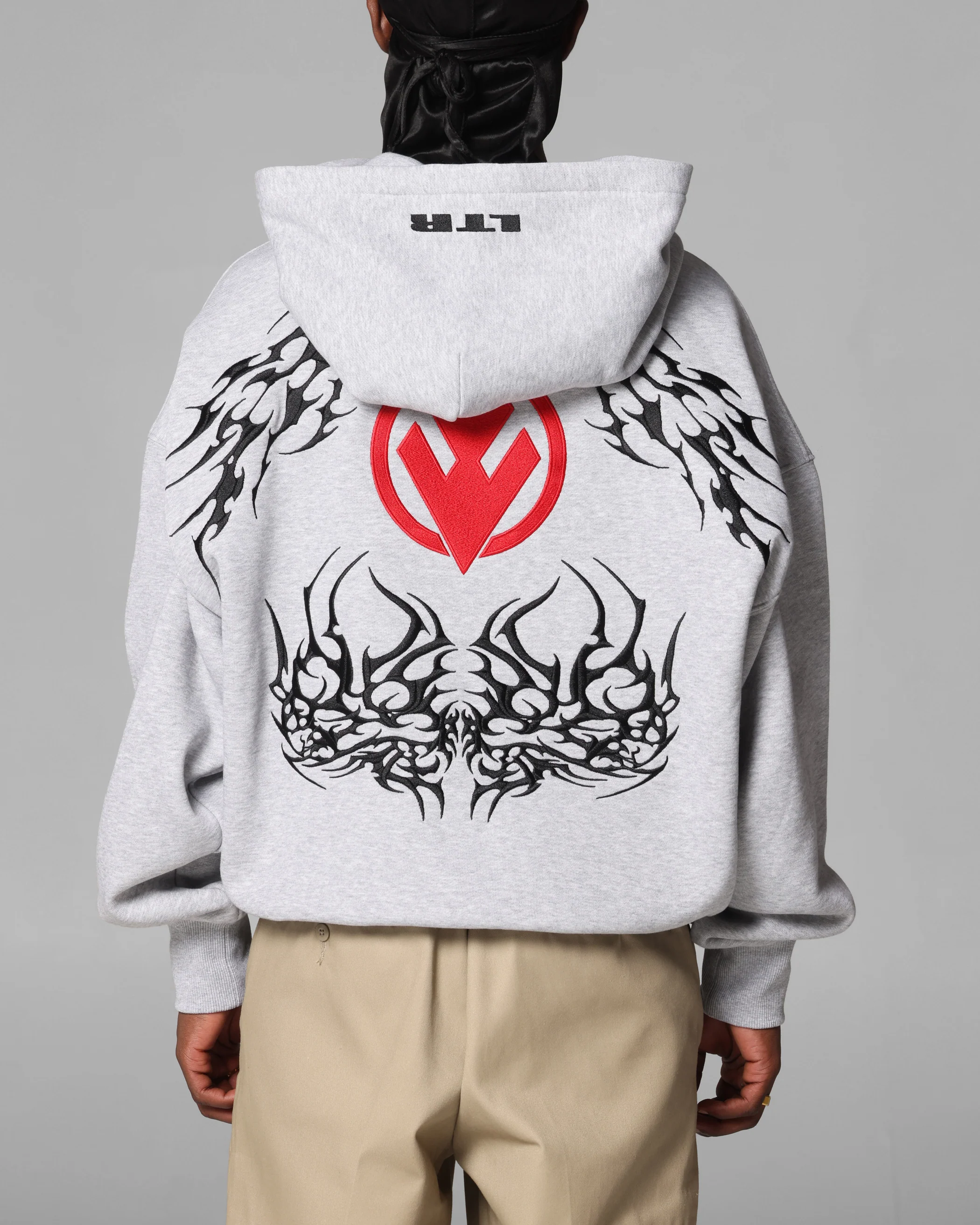 Star Wars Sith Hoodie Grey - Image 2