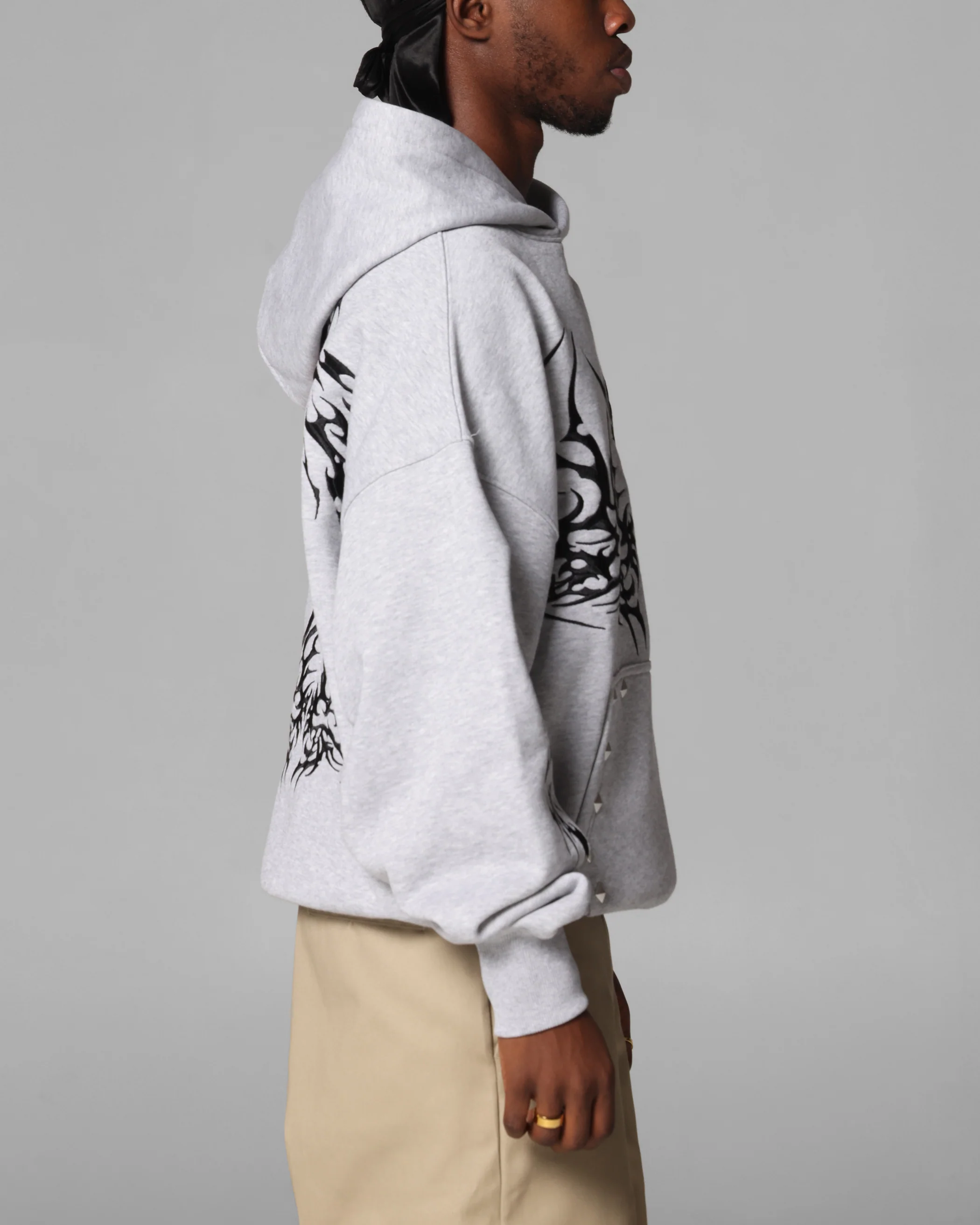 Star Wars Sith Hoodie Grey - Image 5