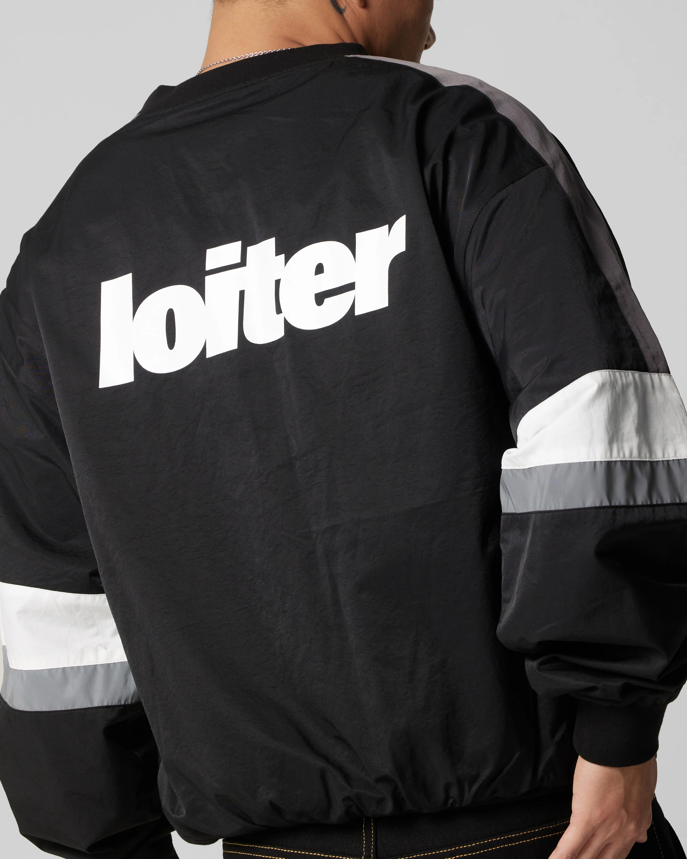 Studio Athletic Crewneck Black - Image 5