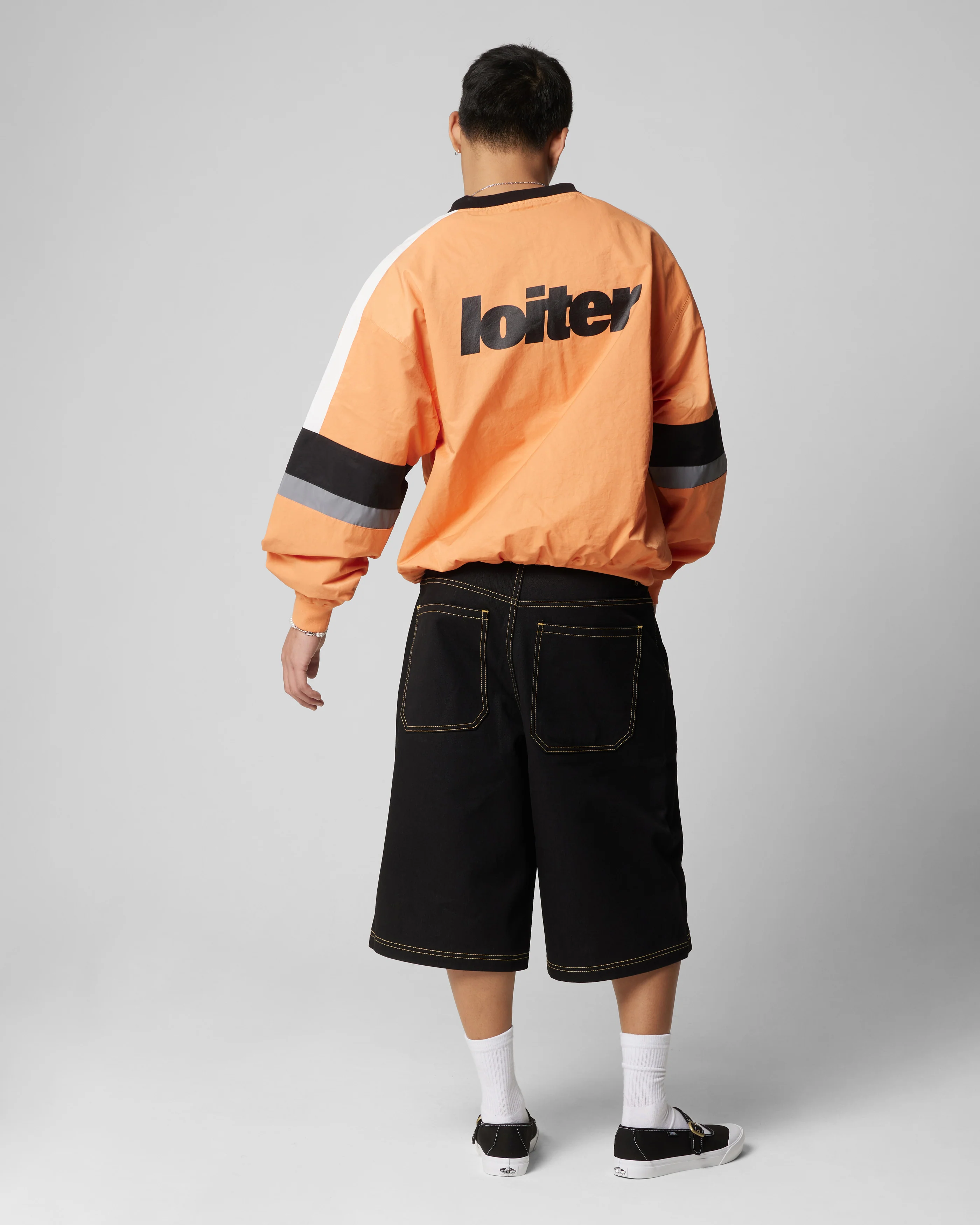 Studio Athletic Crewneck Orange - Image 3