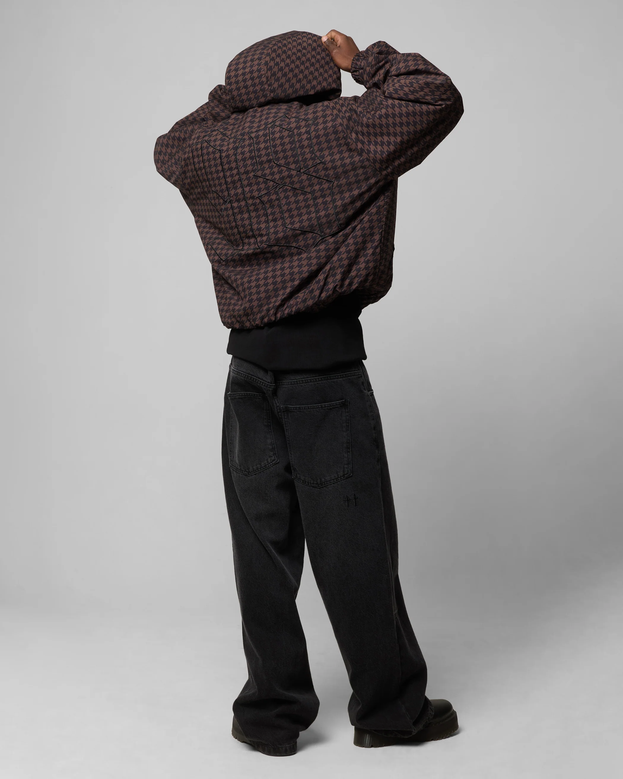 Loiter Tailgate Jacket Brown/Black - Image 4