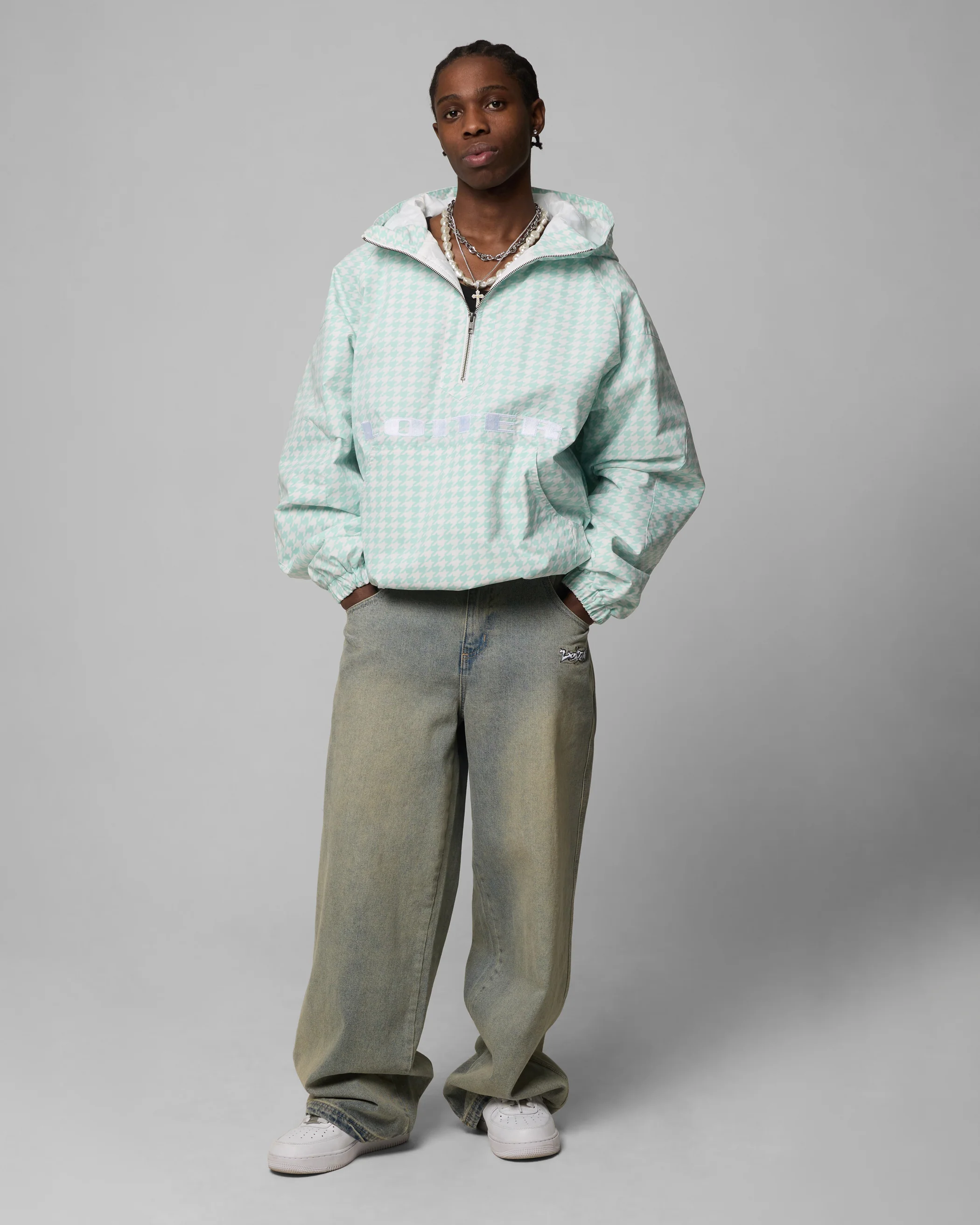 Loiter Tailgate Jacket Sage Green - Image 3