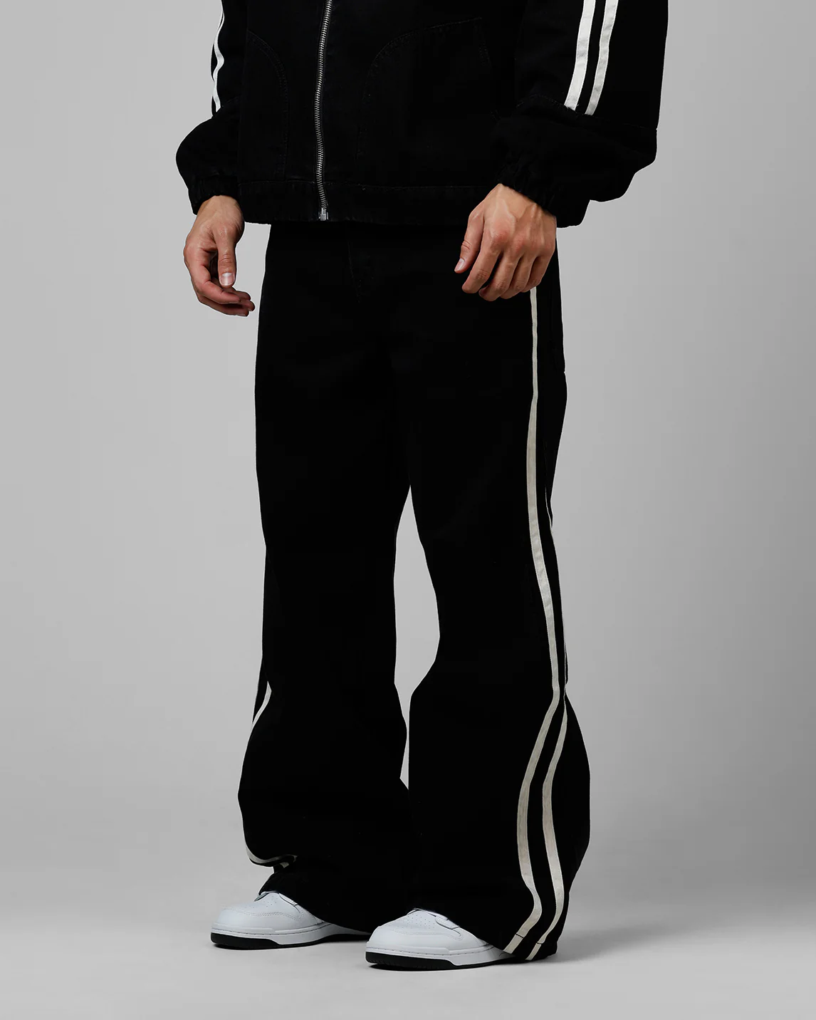 Track Star Denim Jeans Black - Image 4
