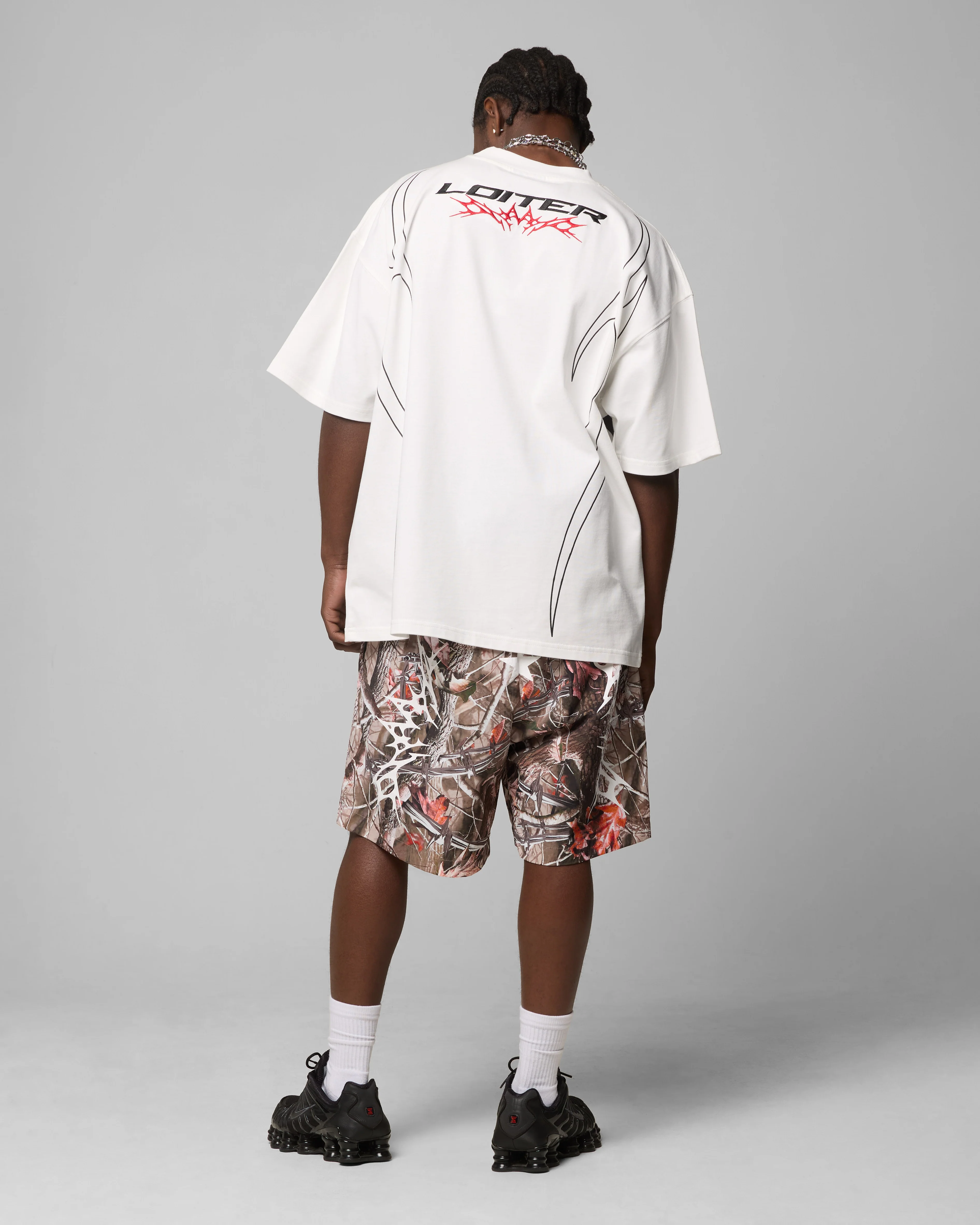 Trackstar T-Shirt Off White - Image 4