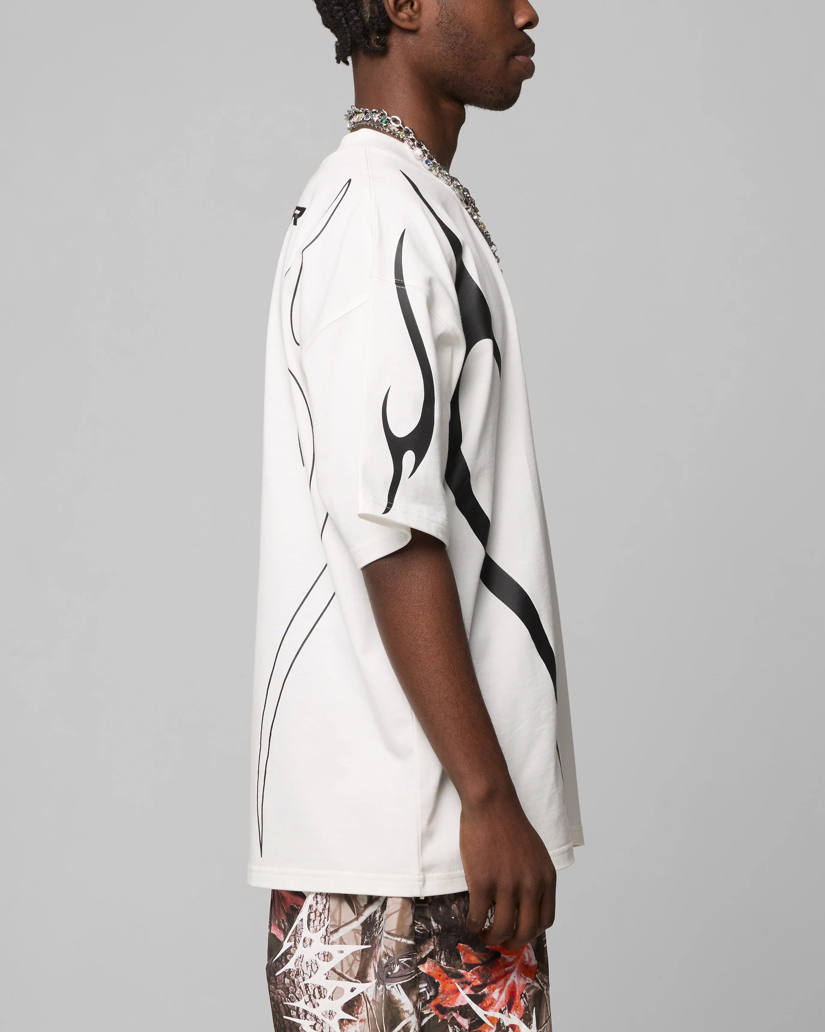 Trackstar T-Shirt Off White - Image 5