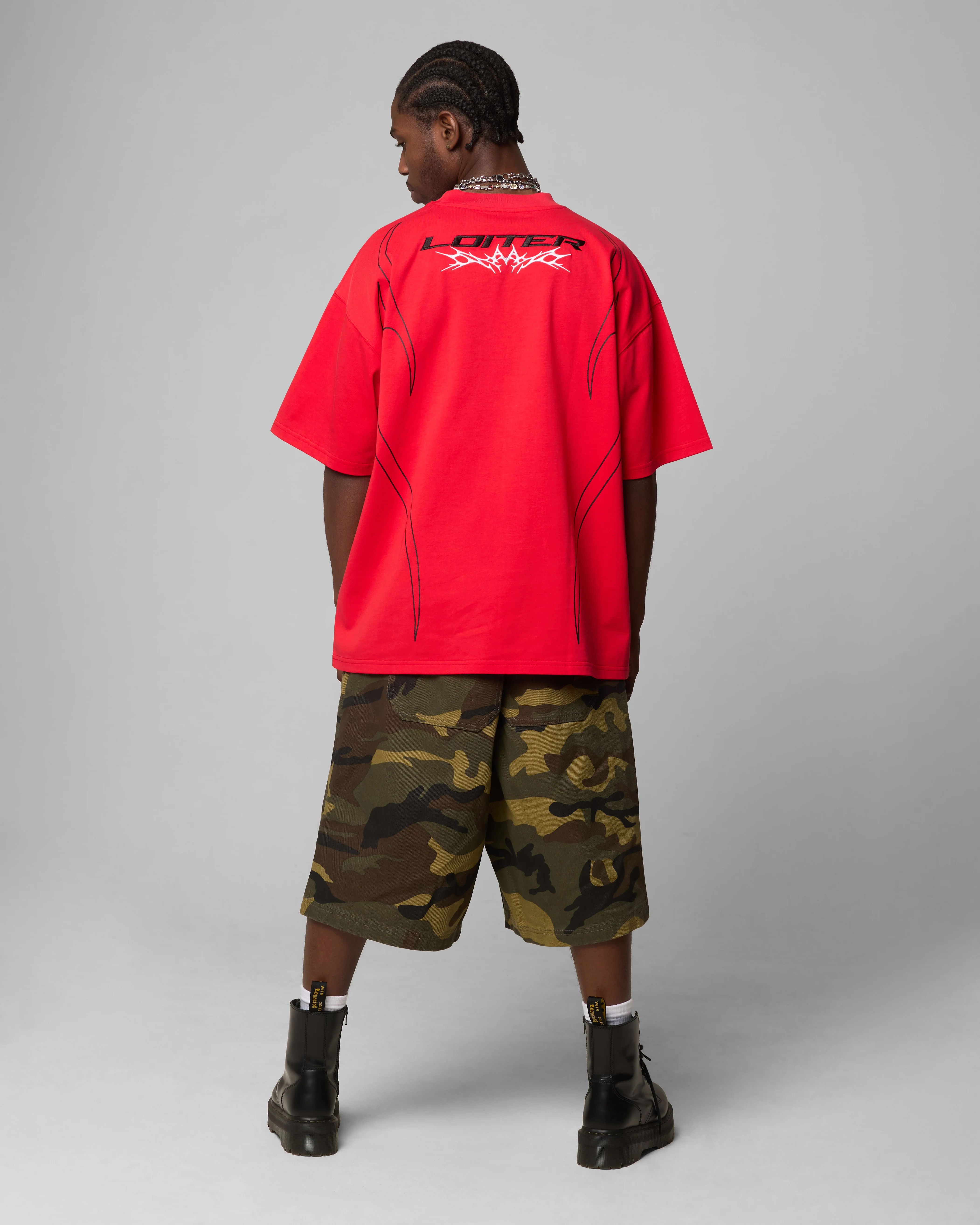 Trackstar T-Shirt Red - Image 4