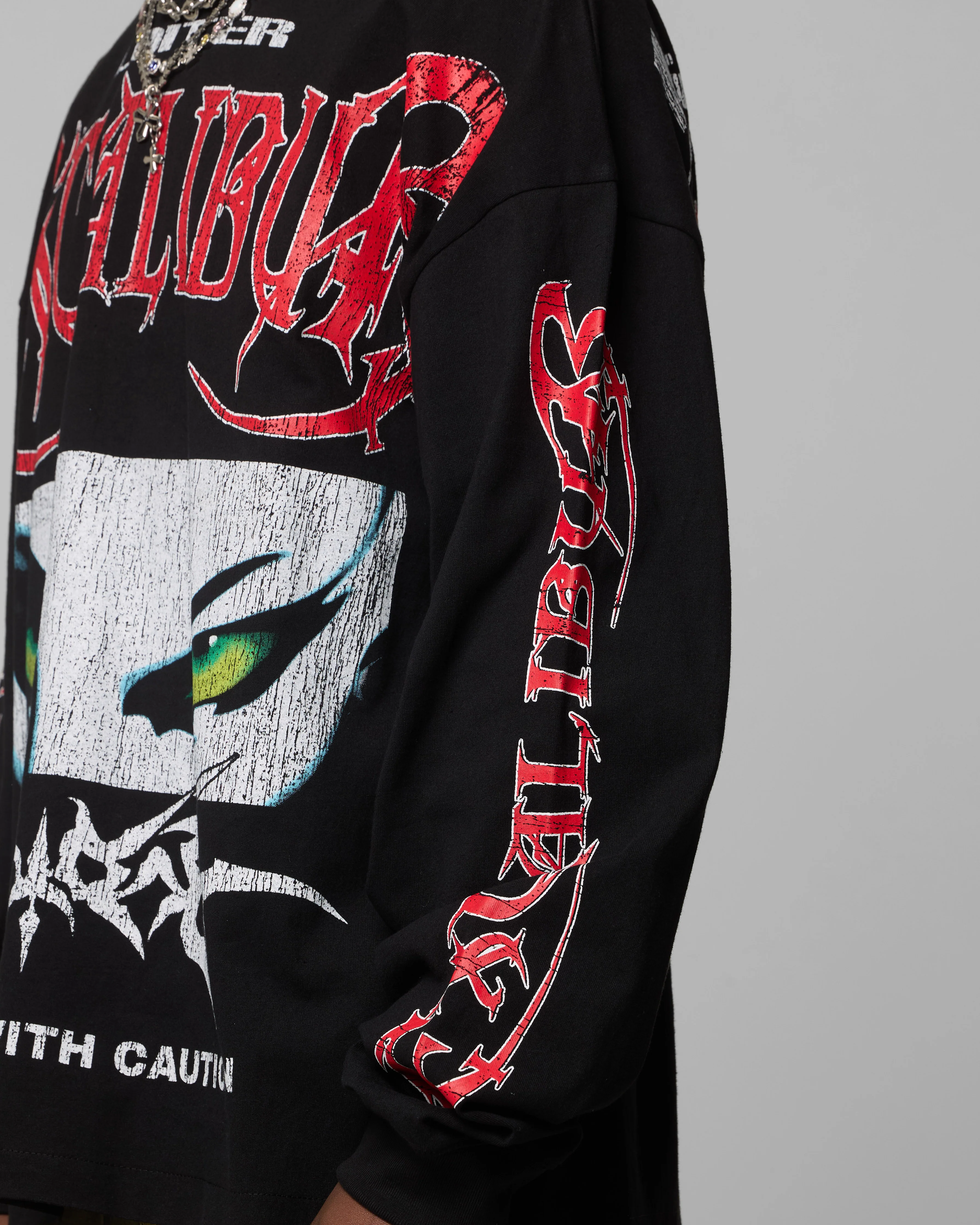 Trespass Long Sleeve T-Shirt Vintage Black - Image 6