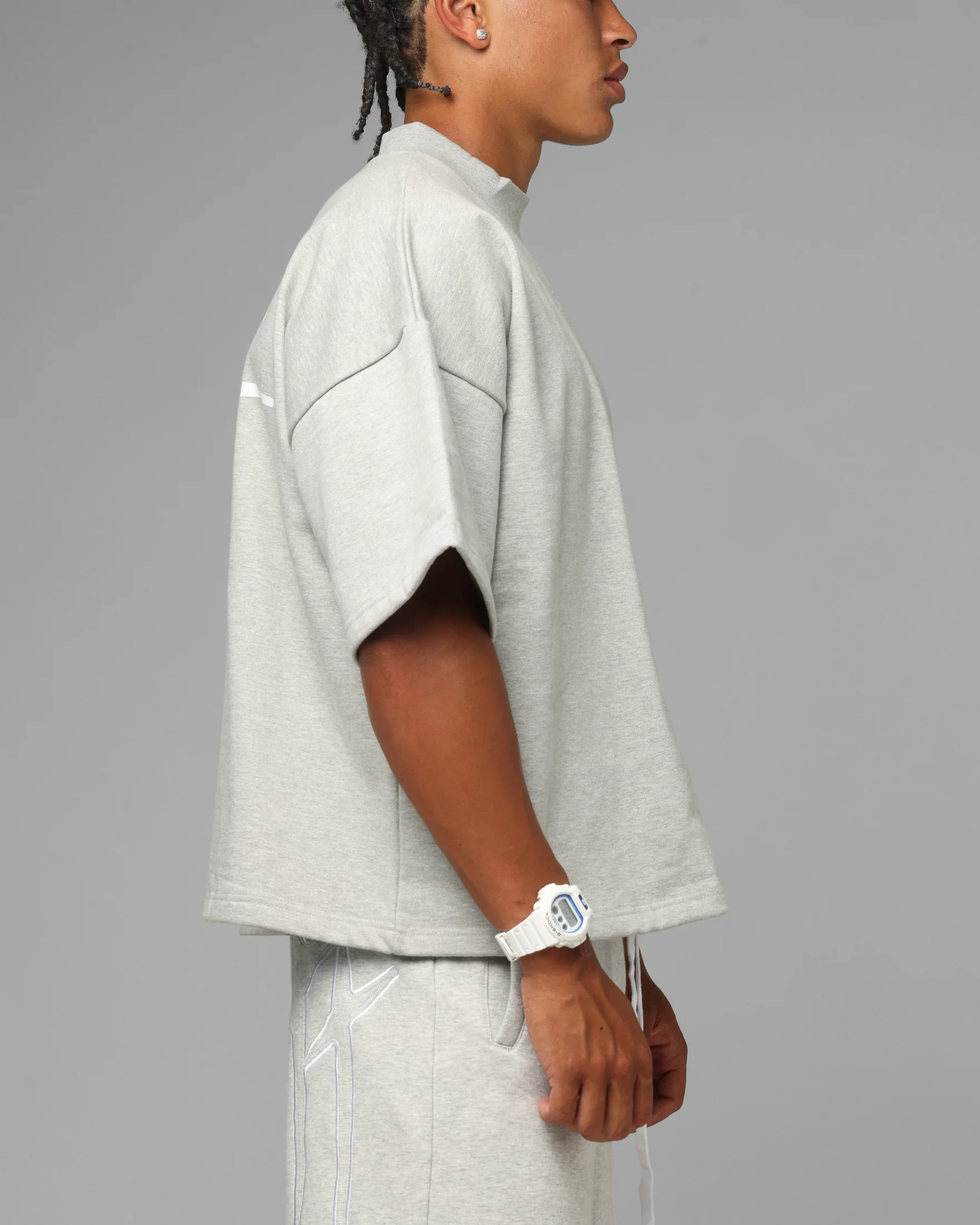 Loiter Ultra Hybrid Premium T-Shirt Grey - Image 5