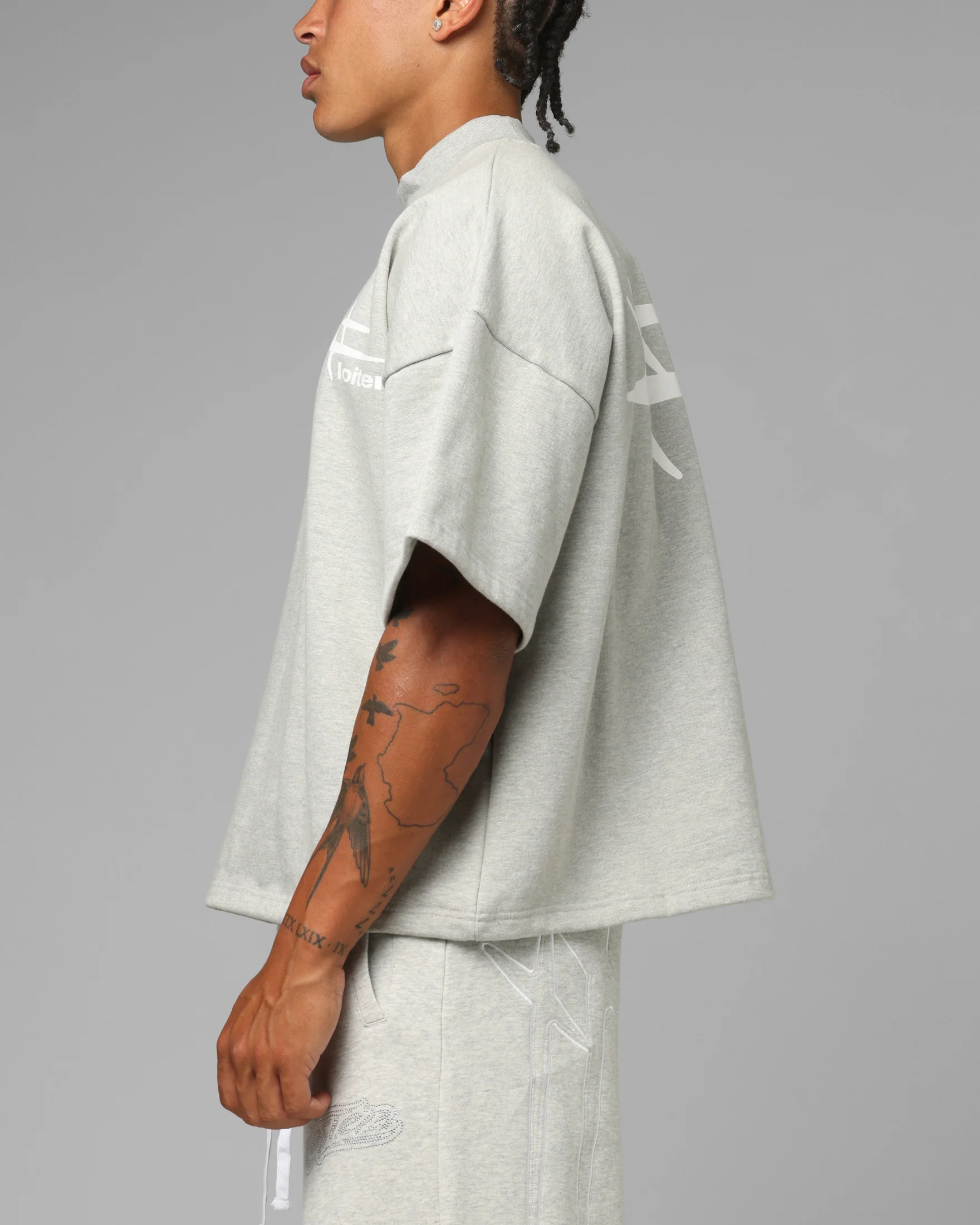 Loiter Ultra Hybrid Premium T-Shirt Grey - Image 6