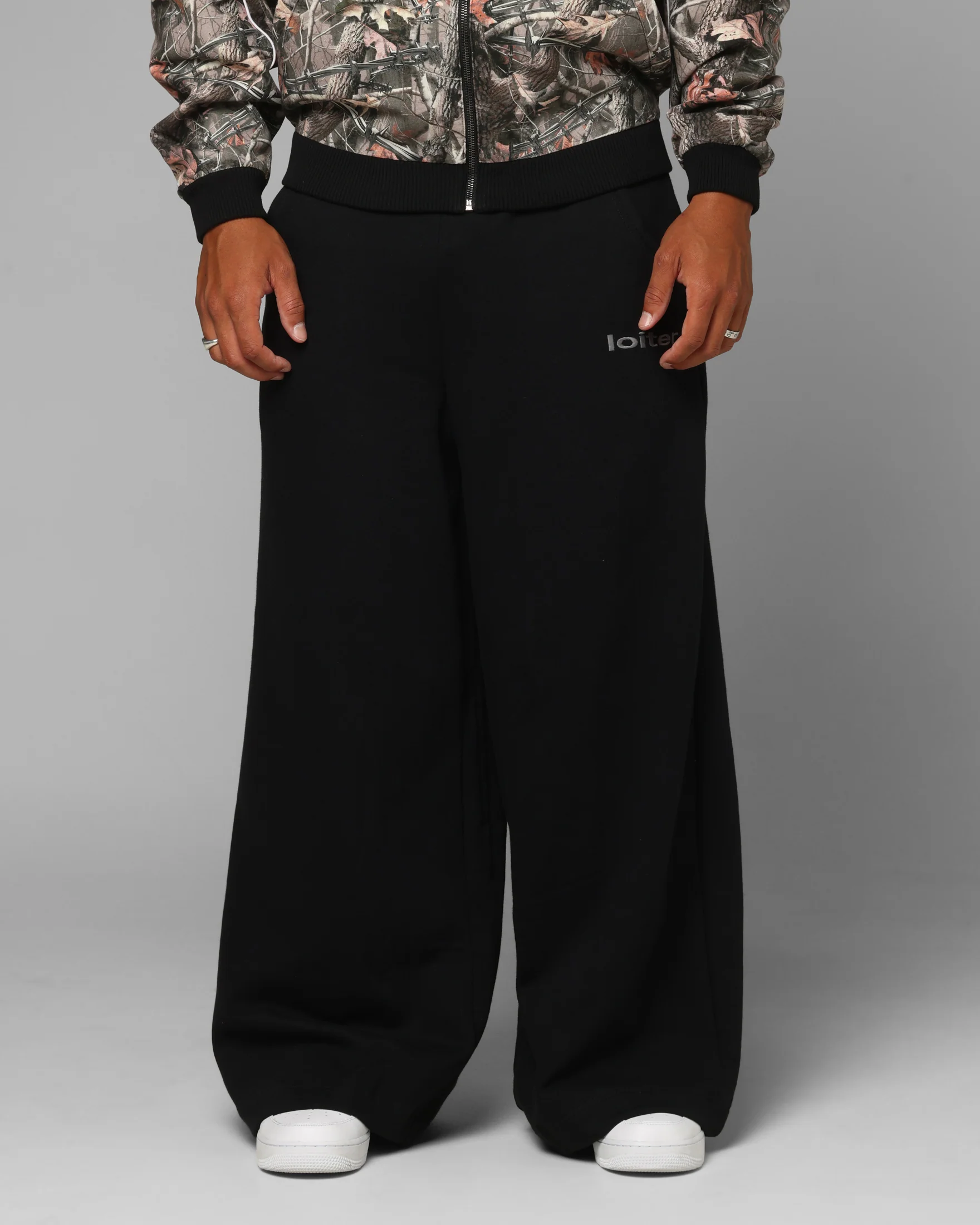 Loiter Ultra Hybrid Sweatpants Black - Image 6