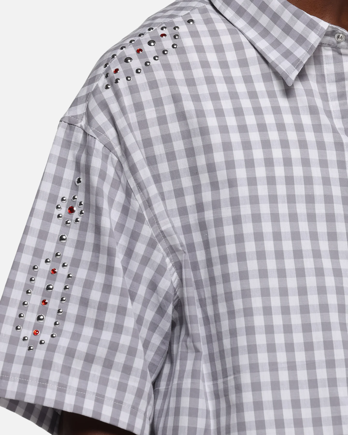 Loiter Western Button Up Shirt Check - Image 8