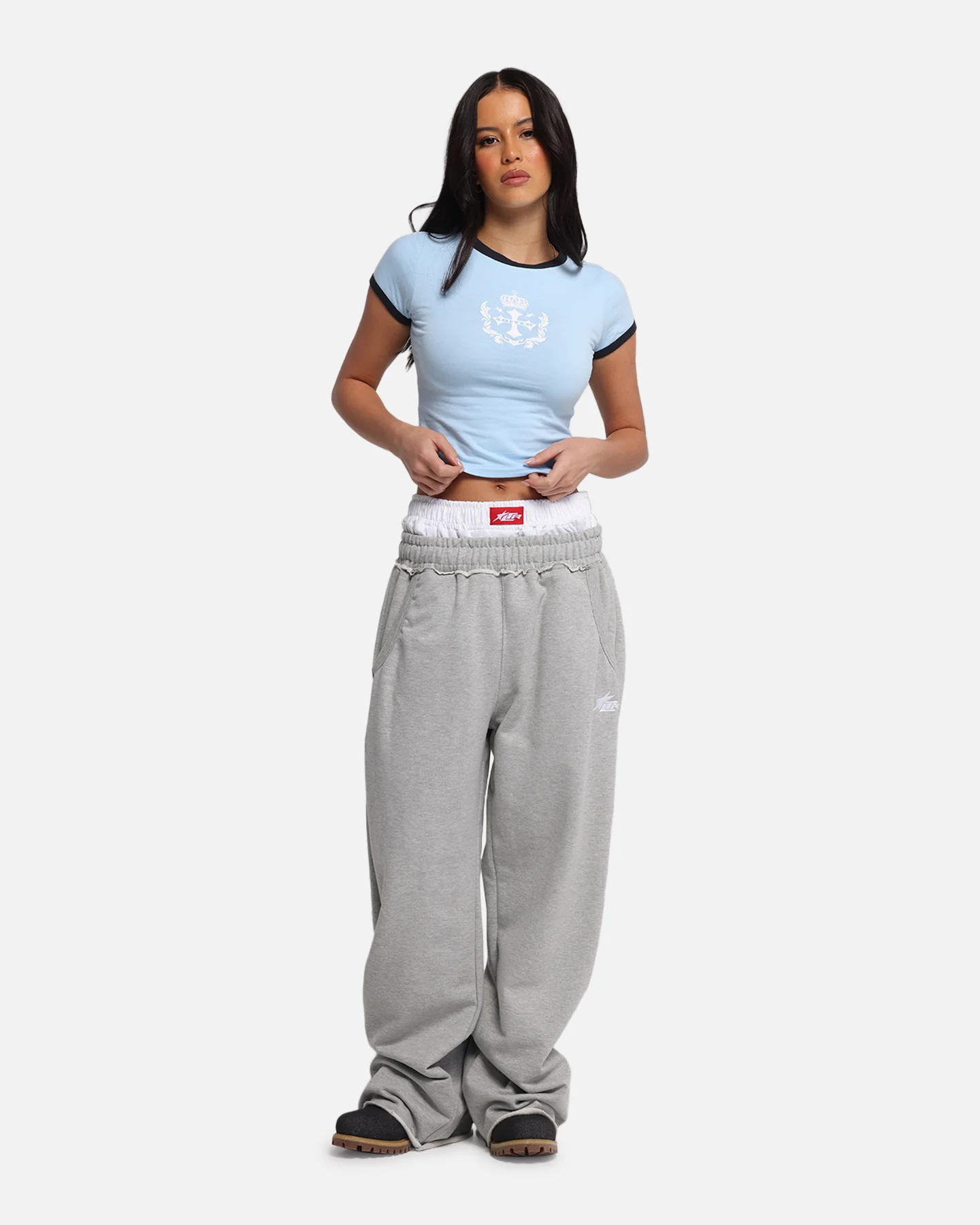 Women's Purity Baby T-Shirt Baby Blue - Image 3