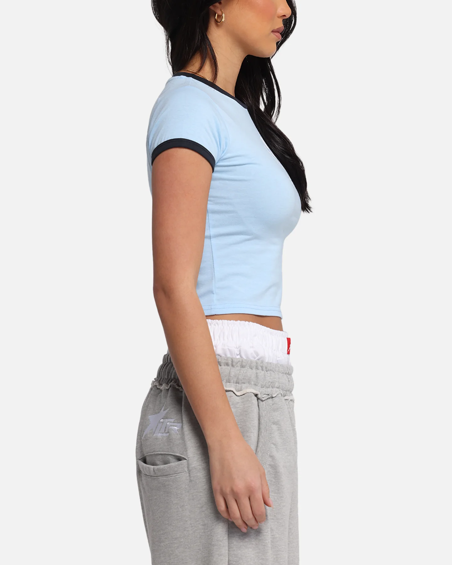 Women's Purity Baby T-Shirt Baby Blue - Image 5