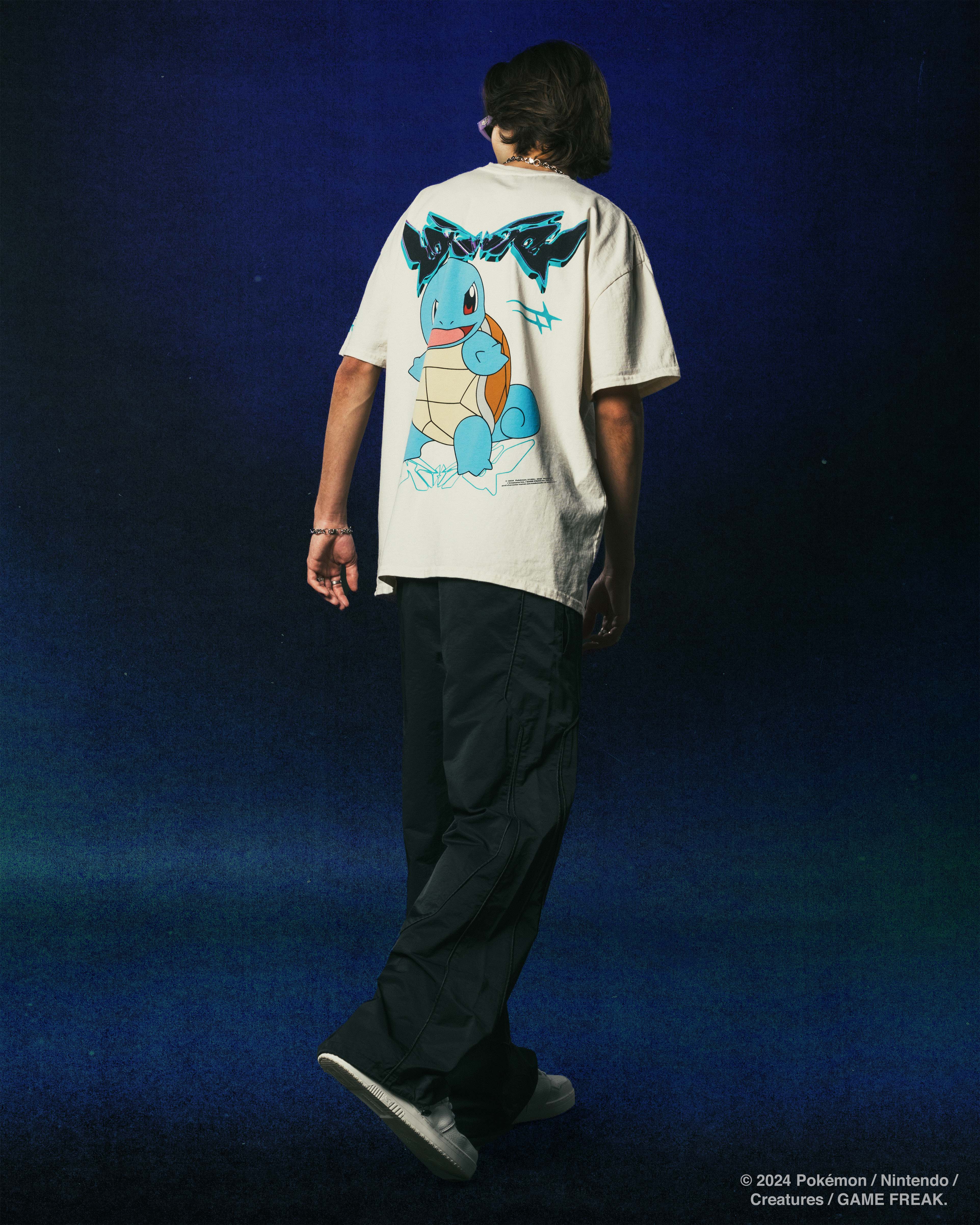 Pokémon By Loiter Squirtle Heavyweight T-Shirt - Image 4