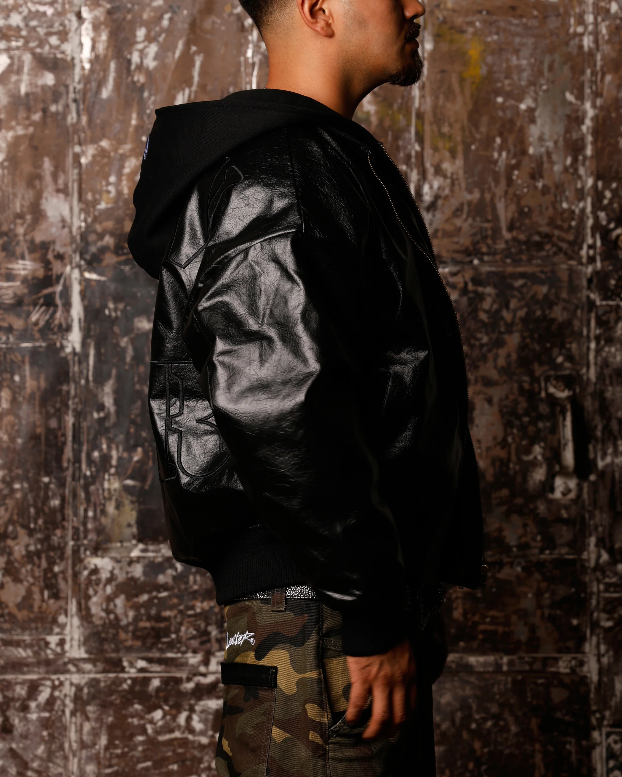 Loiter X WWE Raw Is War Jacket Black - Image 4