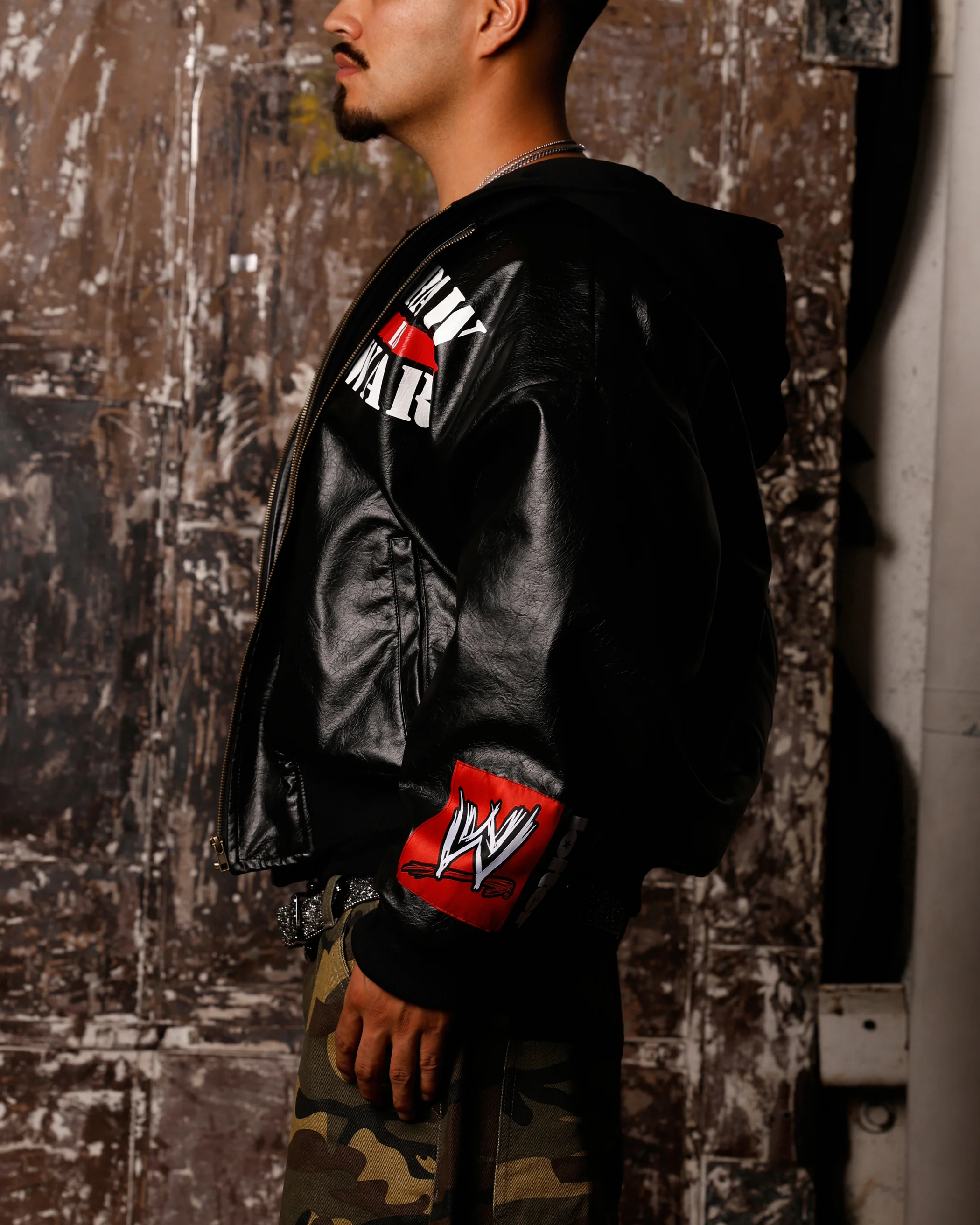 Loiter X WWE Raw Is War Jacket Black - Image 5
