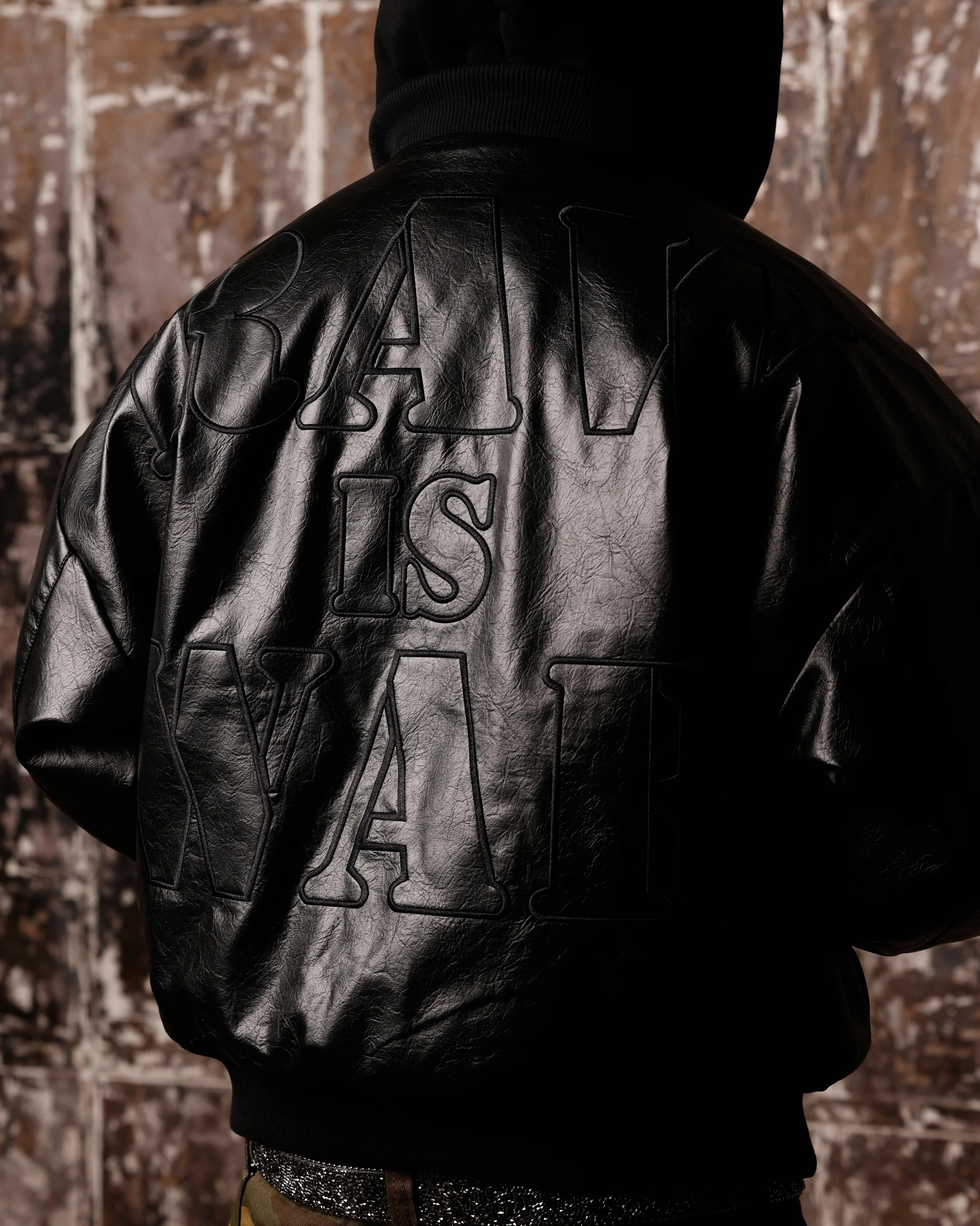 Loiter X WWE Raw Is War Jacket Black - Image 9