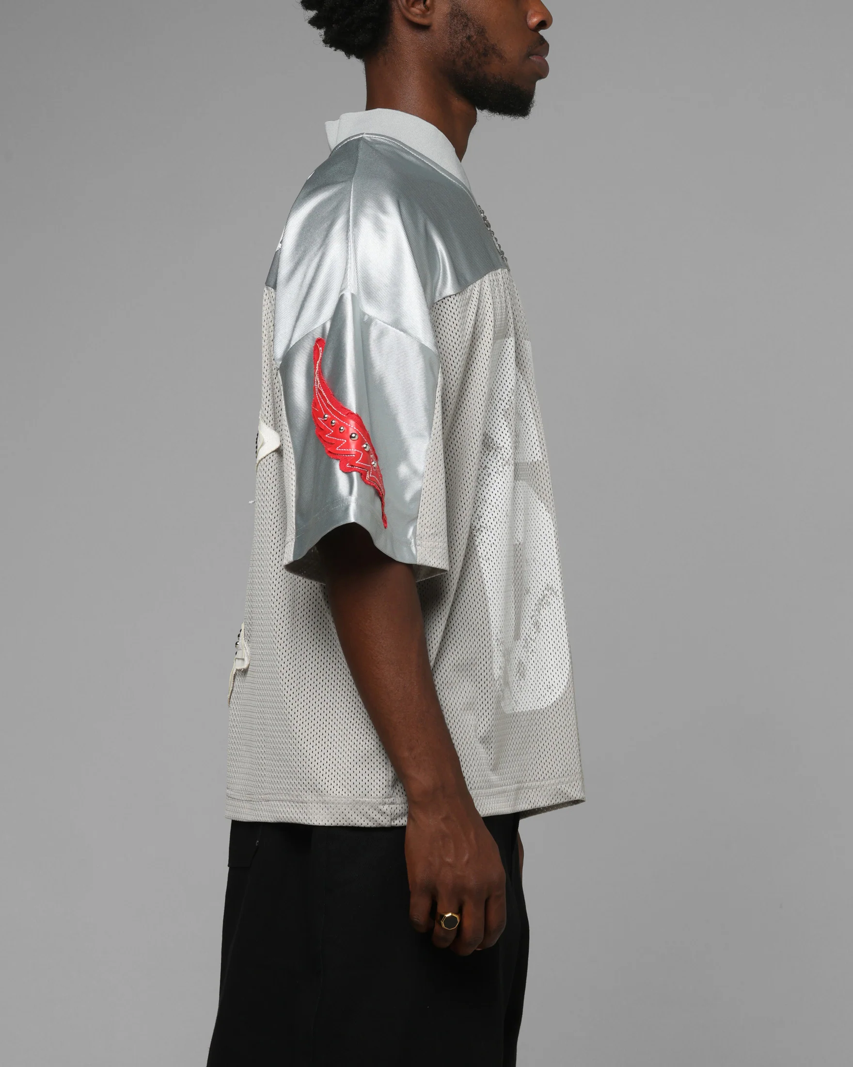 Loiter X WWE Rey Mysterio Jersey Grey - Image 5