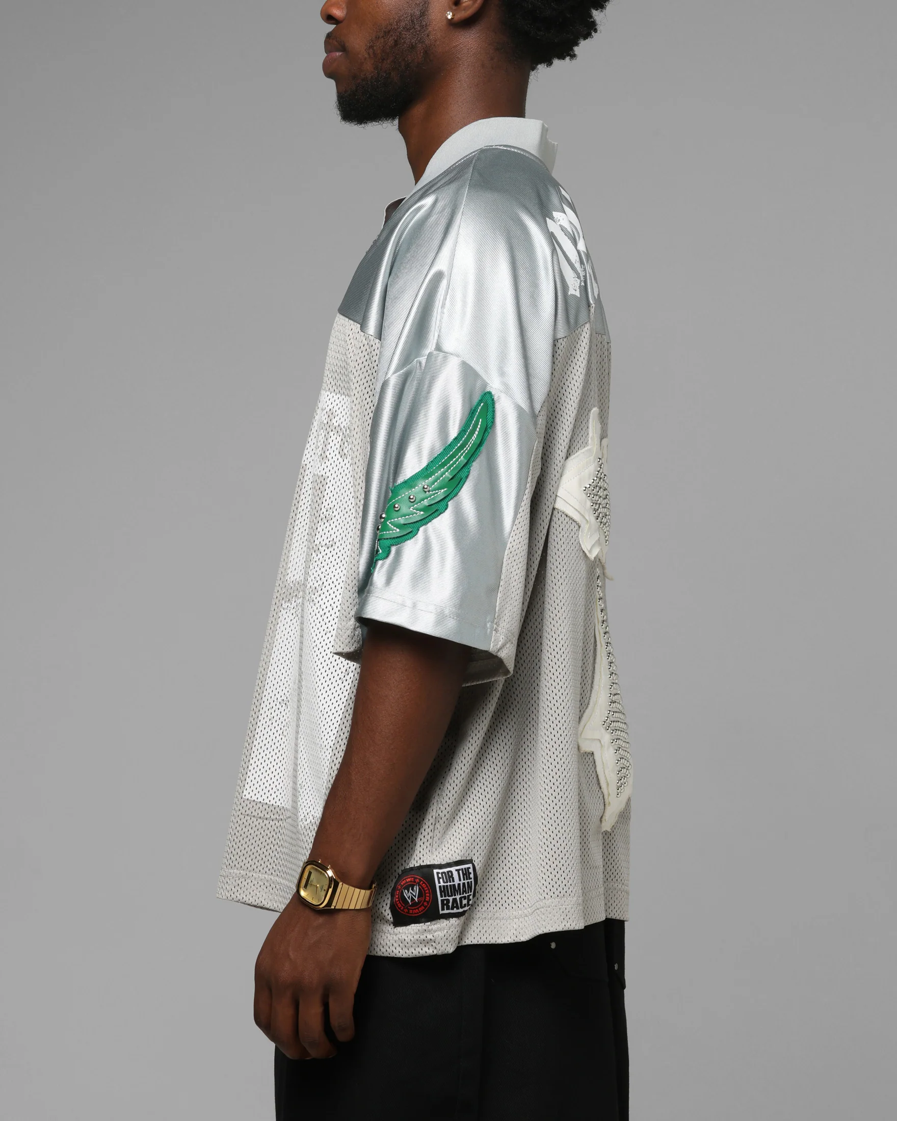 Loiter X WWE Rey Mysterio Jersey Grey - Image 6