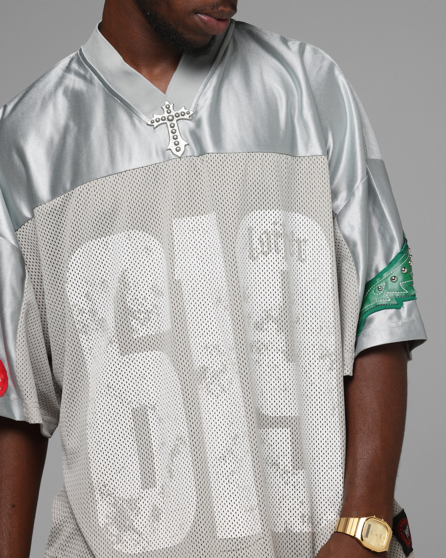 Loiter X WWE Rey Mysterio Jersey Grey - Image 7