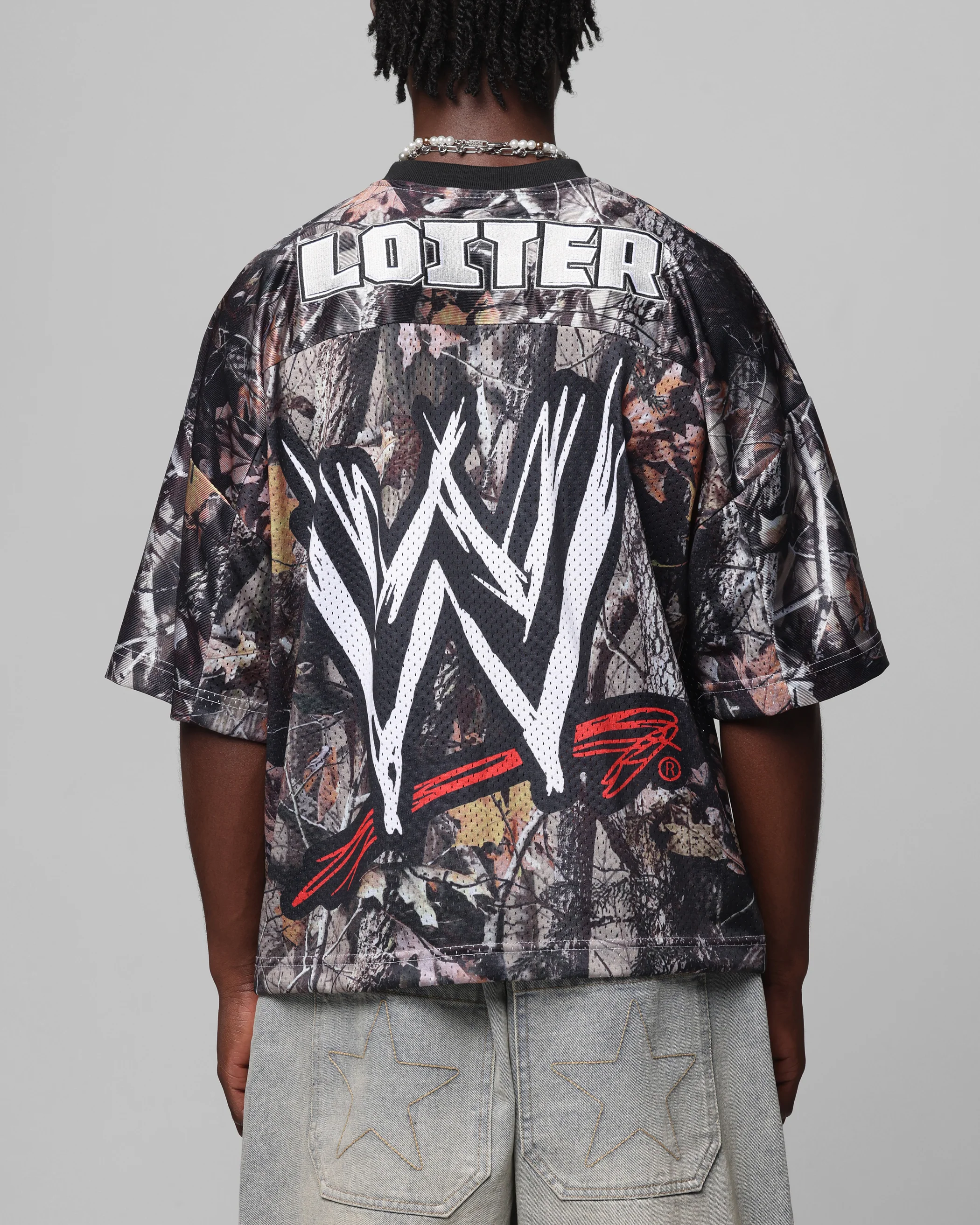 Loiter X WWE Stone Cold Training Jersey Real Tree Camo - Image 2