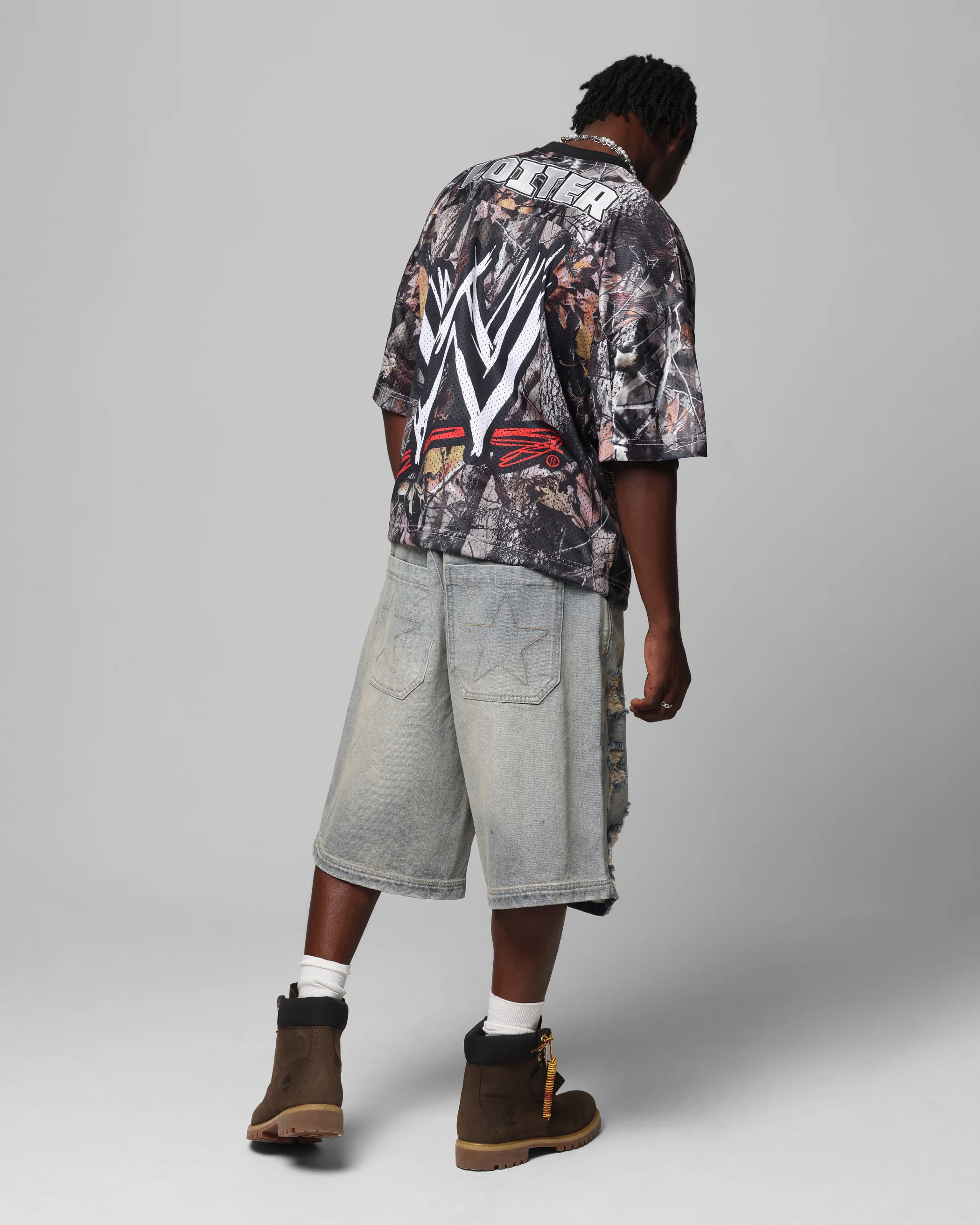 Loiter X WWE Stone Cold Training Jersey Real Tree Camo - Image 4