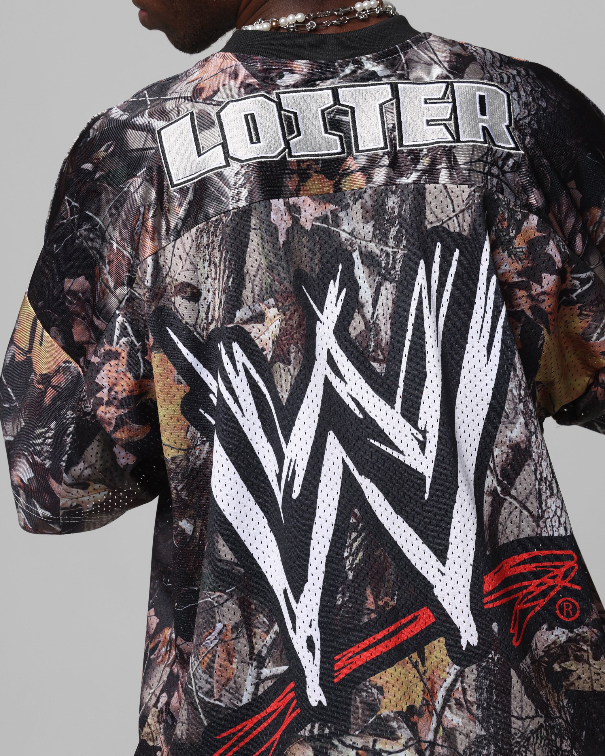 Loiter X WWE Stone Cold Training Jersey Real Tree Camo - Image 8