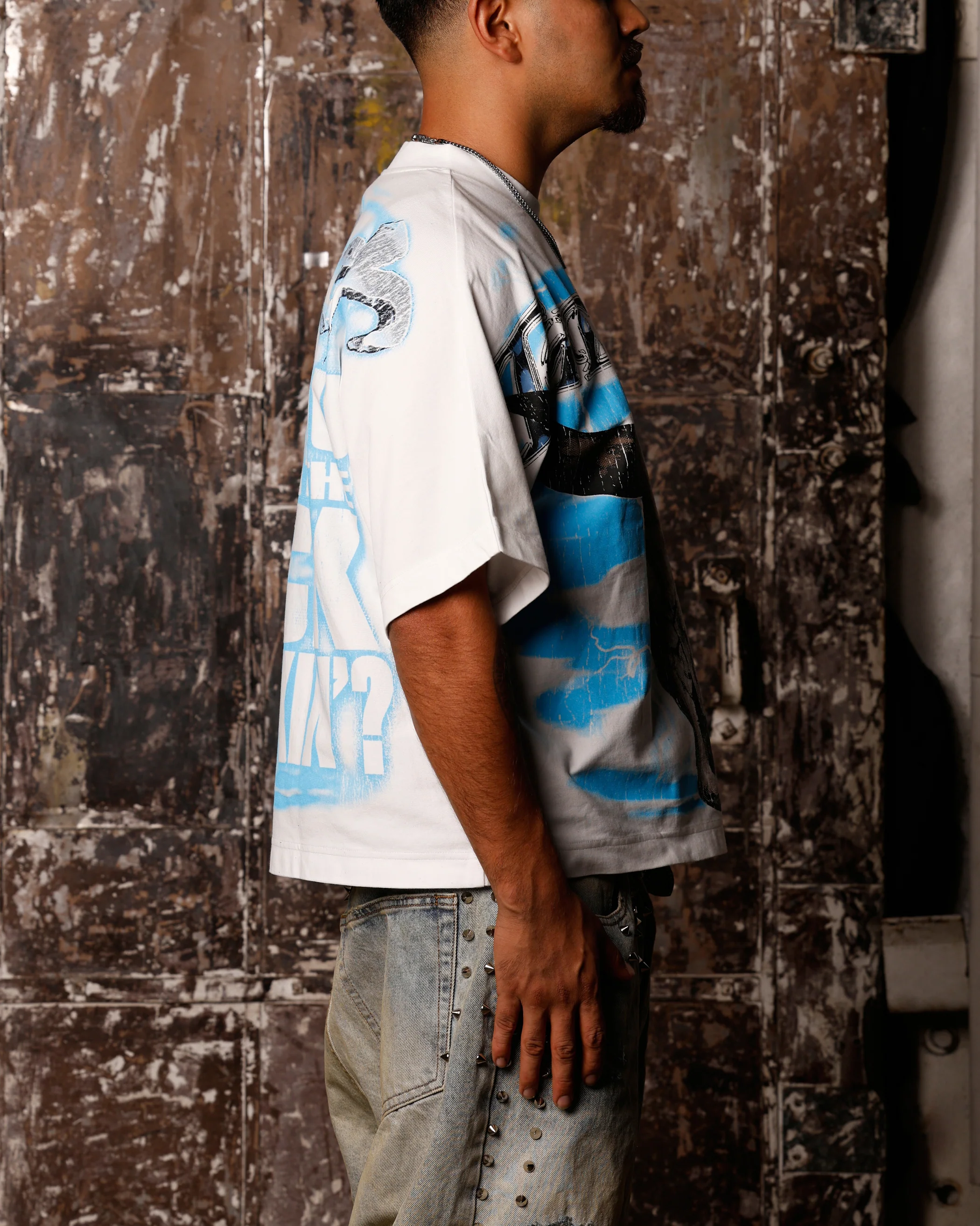 Loiter X WWE The Rock Vintage T-Shirt - Image 4