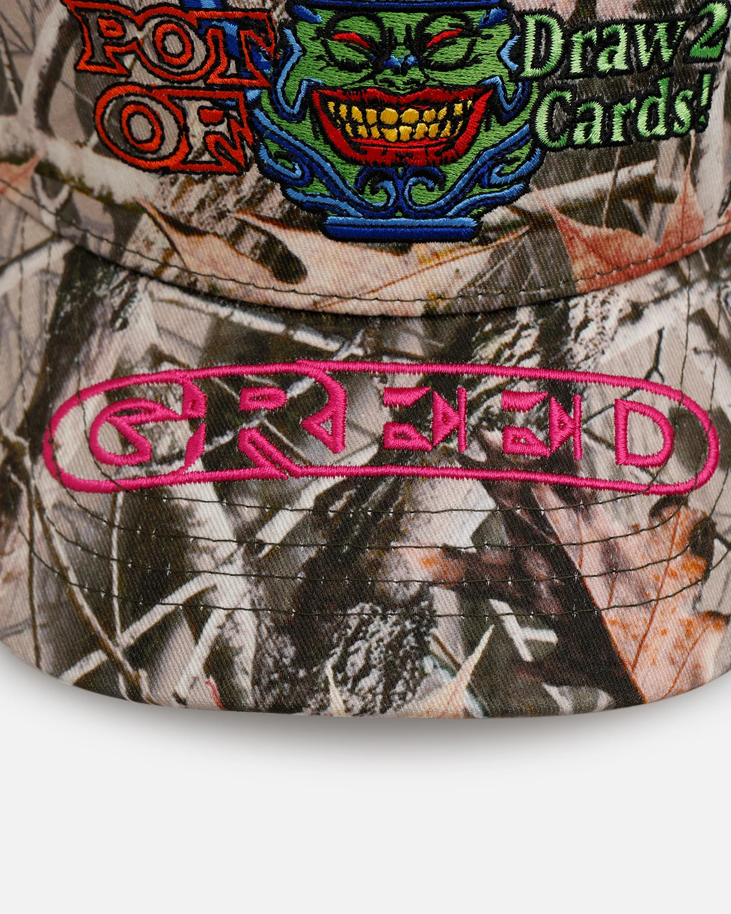 Loiter X Yu-Gi-Oh! Pot Of Greed Camo Snapback Hat Real Tree Camo - Image 6