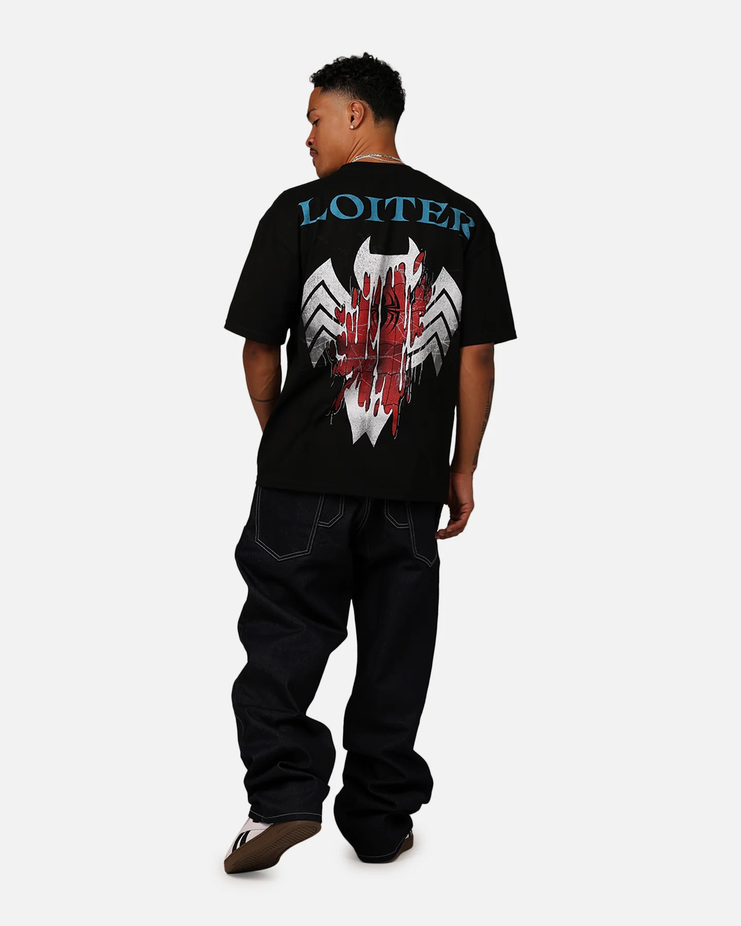 Marvel Spider-Man Symbiote T-Shirt Black - Image 6