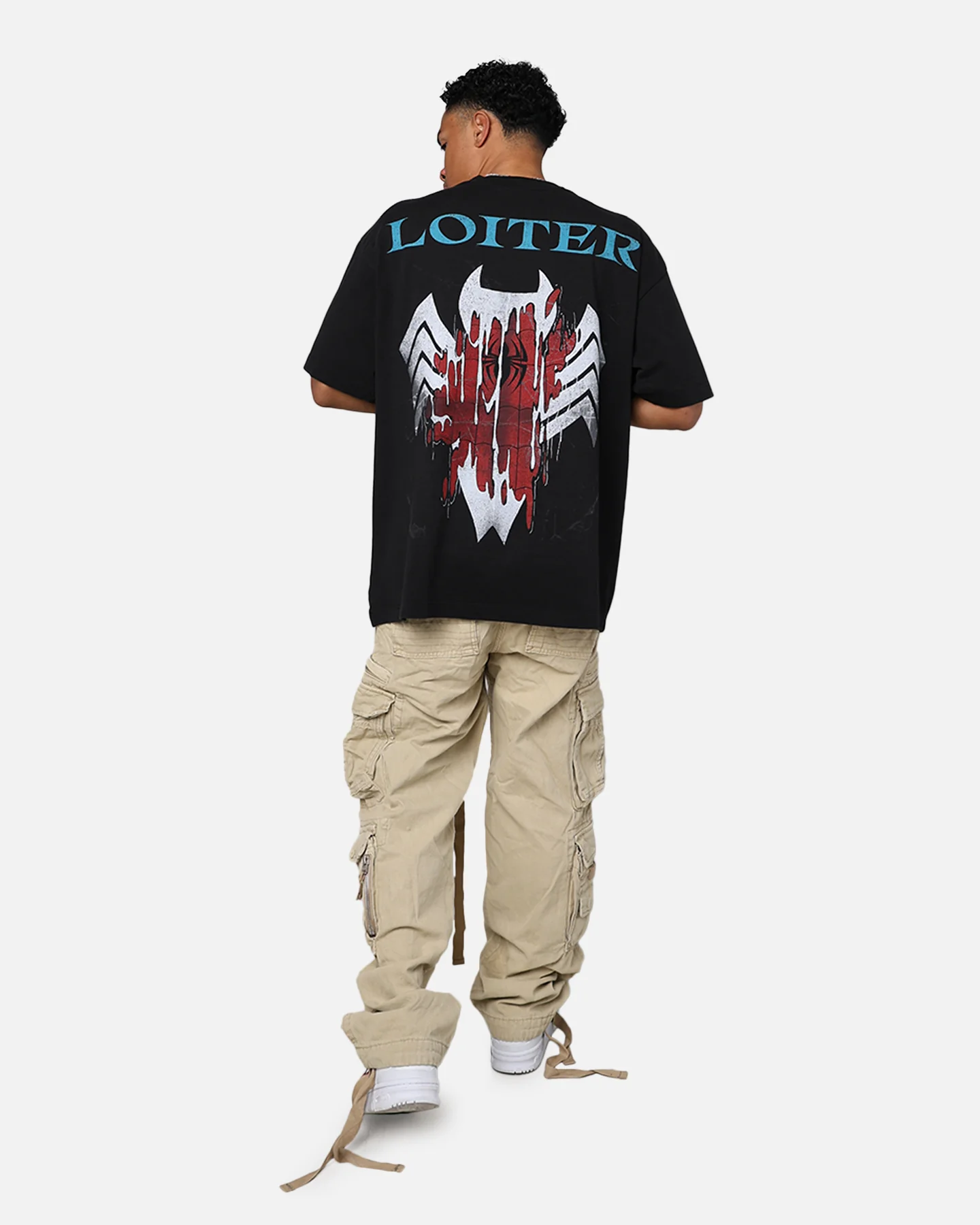 Marvel Spider-Man Symbiote T-Shirt Black - Image 3