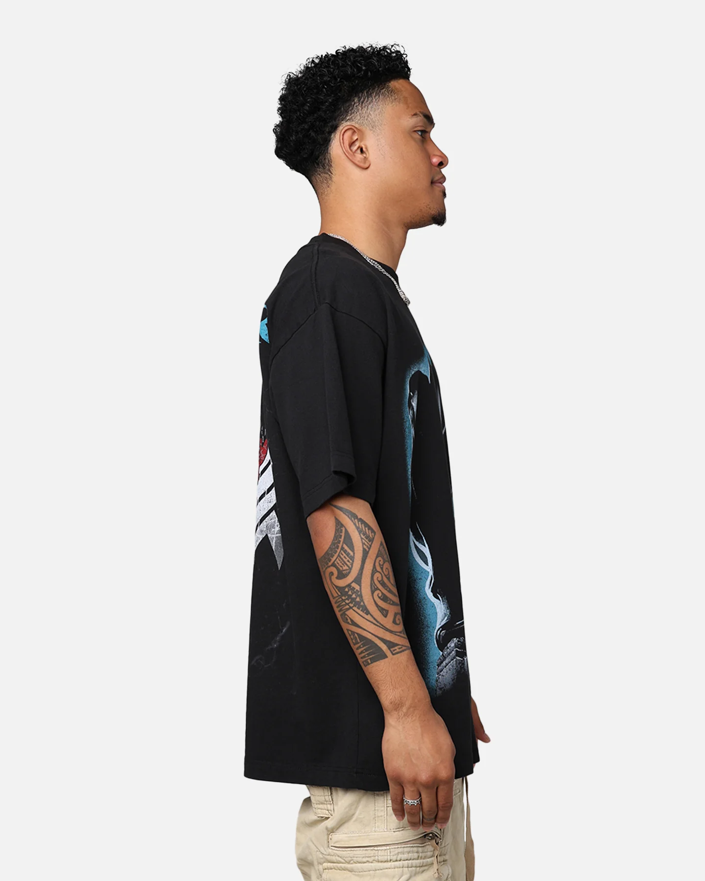 Marvel Spider-Man Symbiote T-Shirt Black - Image 6